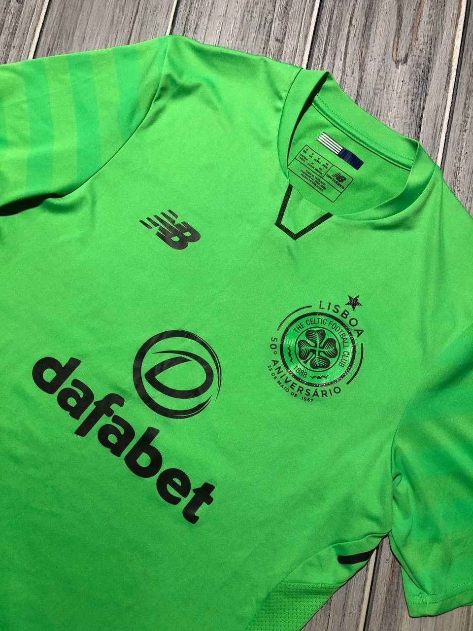 New Balance New Balance Celtic 2017 2018 Third Shirt Soccer Jersey Size US S / EU 44-46 / 1 - 2 Thumbnail