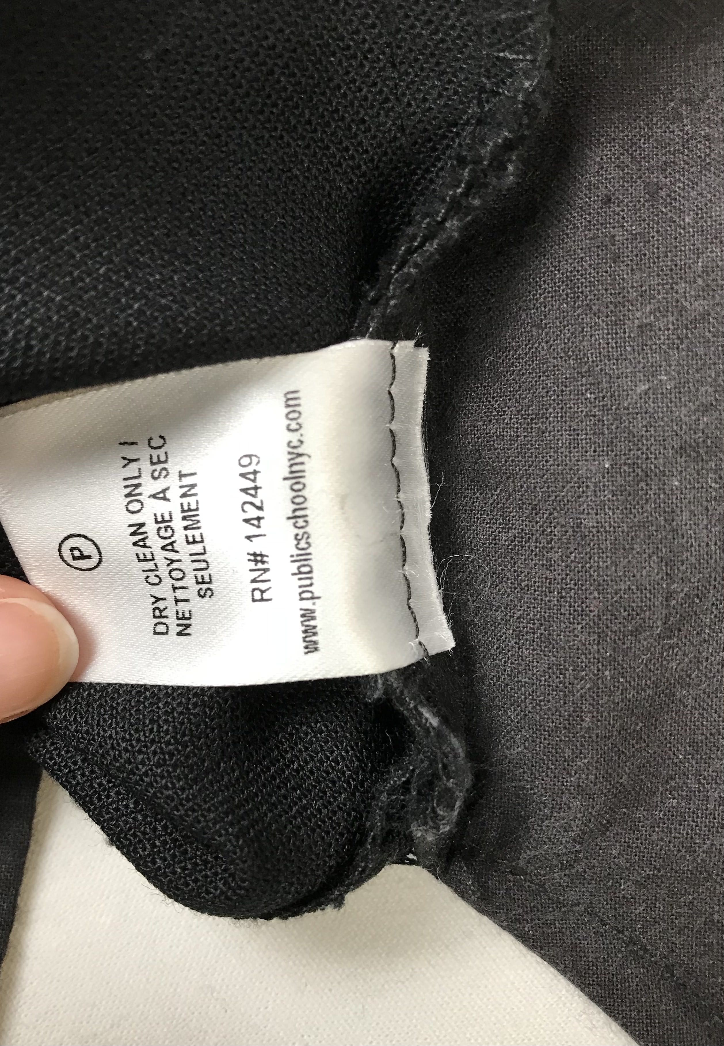 Public School Men's Public School Black Casual Trousers Size US 32 / EU 48 - 7 Thumbnail