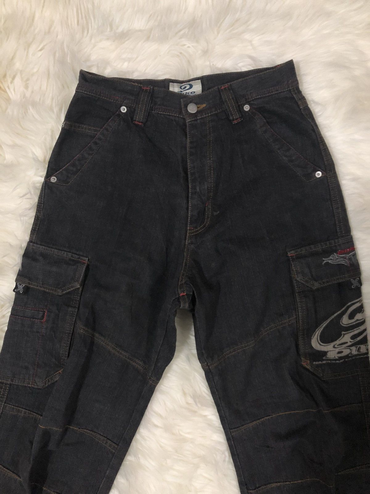 Japanese Brand PIKO Cargo Denim Sun Surf Style Nice Design Denim Size US 28 / EU 44 - 2 Thumbnail