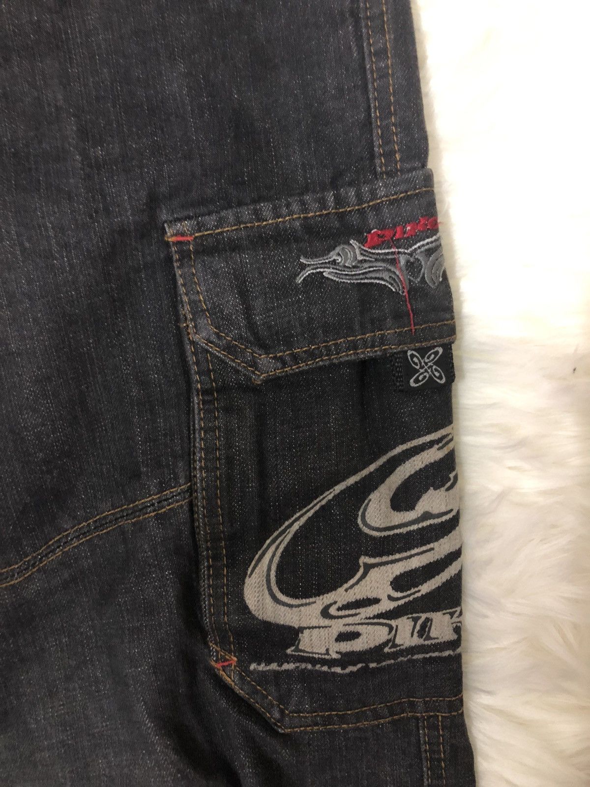 Japanese Brand PIKO Cargo Denim Sun Surf Style Nice Design Denim Size US 28 / EU 44 - 6 Thumbnail