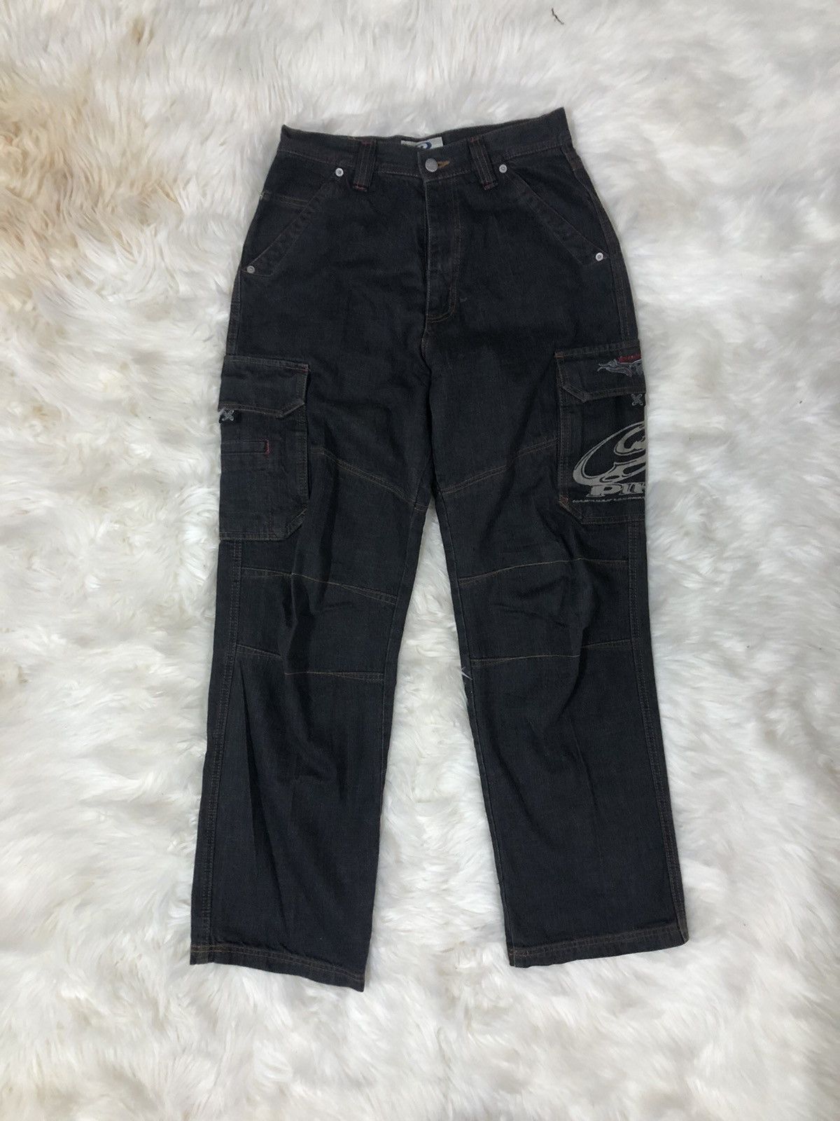 Japanese Brand PIKO Cargo Denim Sun Surf Style Nice Design Denim Size US 28 / EU 44 - 1 Thumbnail
