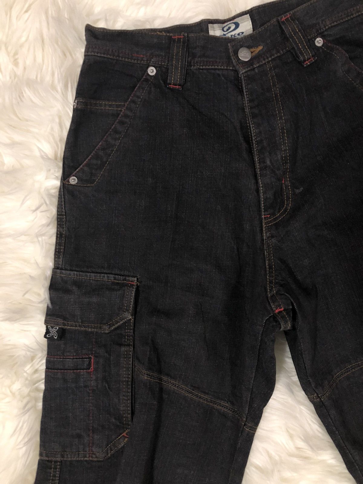 Japanese Brand PIKO Cargo Denim Sun Surf Style Nice Design Denim Size US 28 / EU 44 - 4 Thumbnail