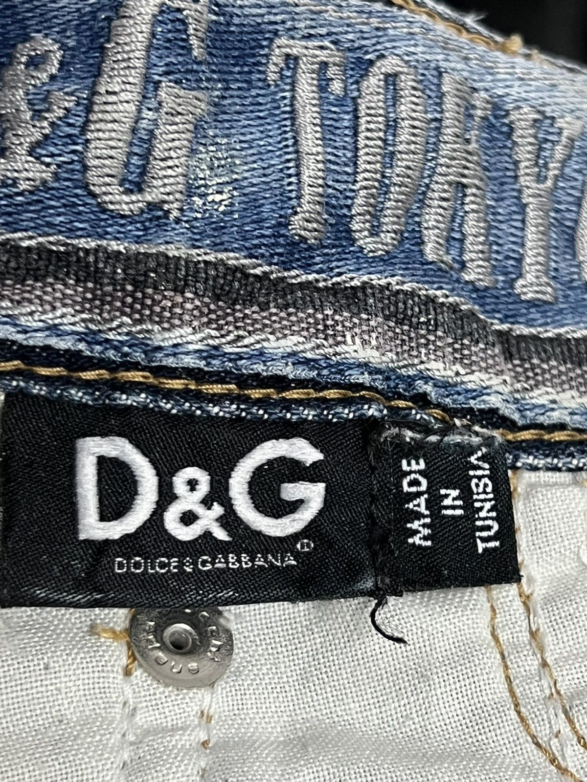 Dolce & Gabbana D&G vintage denim jeans 🔥 Size US 33 - 5 Thumbnail