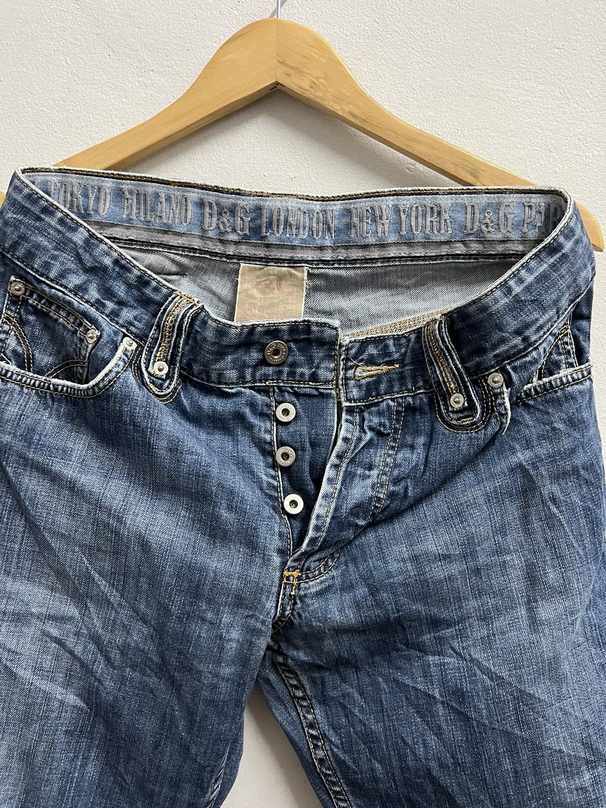 Dolce & Gabbana D&G vintage denim jeans 🔥 Size US 33 - 2 Thumbnail