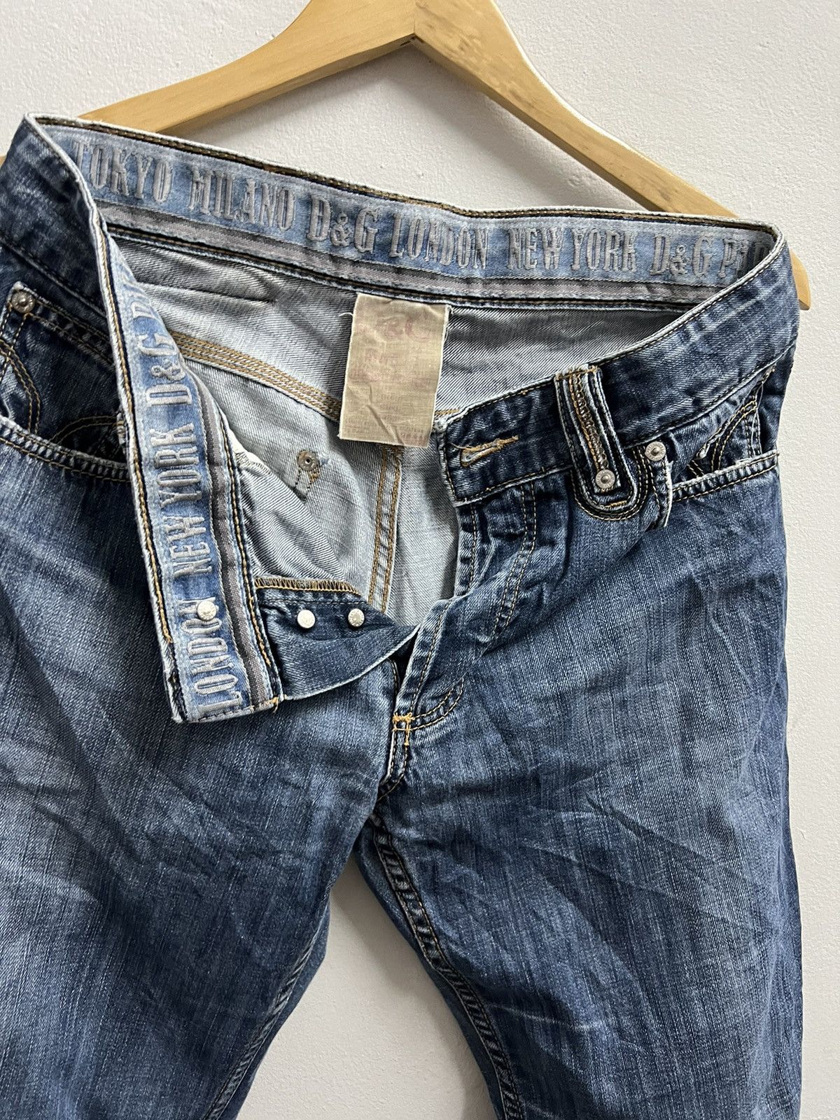 Dolce & Gabbana D&G vintage denim jeans 🔥 Size US 33 - 3 Thumbnail