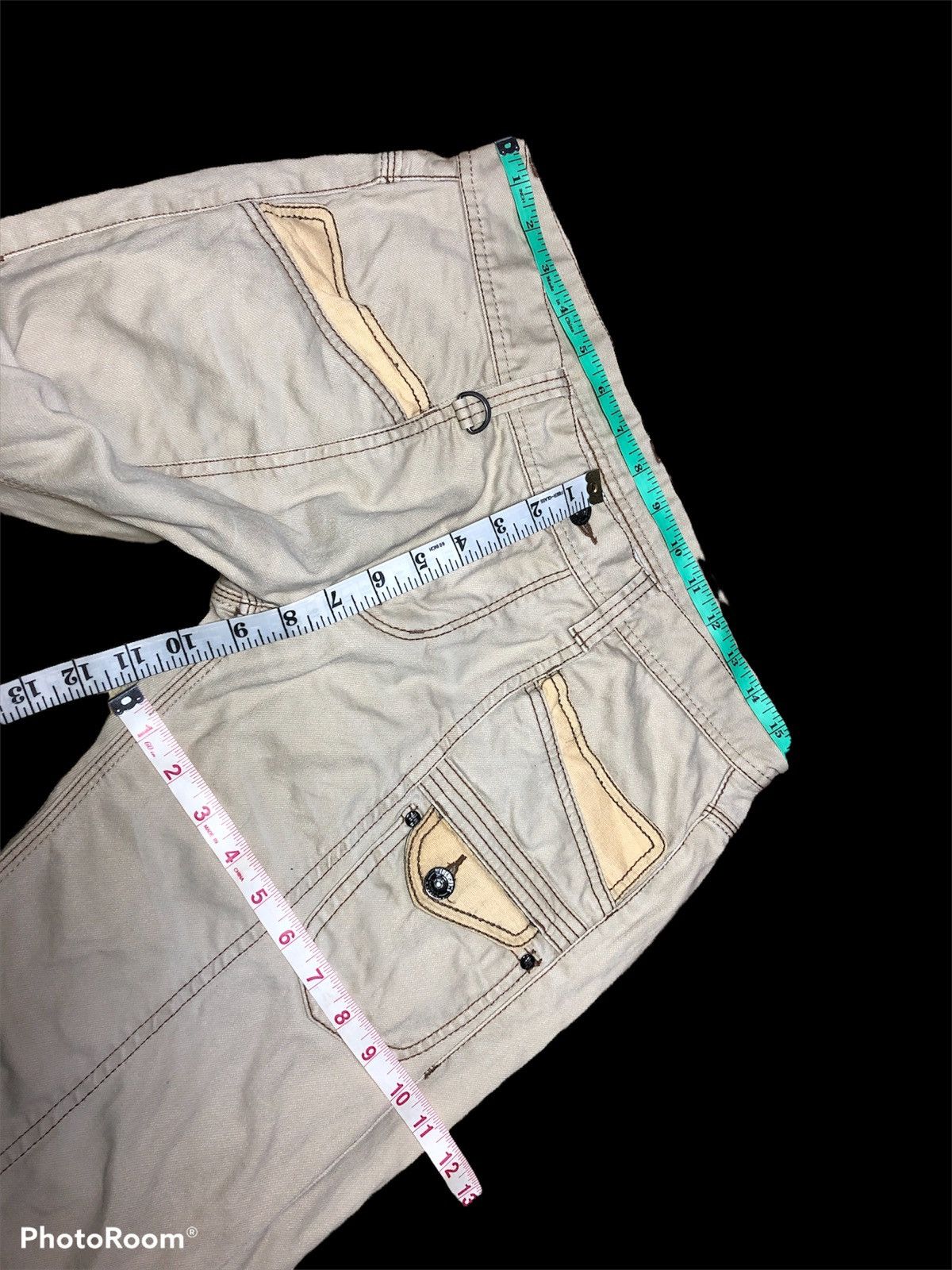 HIDEAWAYS × Nicole Club HIDEAWAYS NICOLE PATCHWORK PANTS Size US 32 / EU 48 - 6 Thumbnail