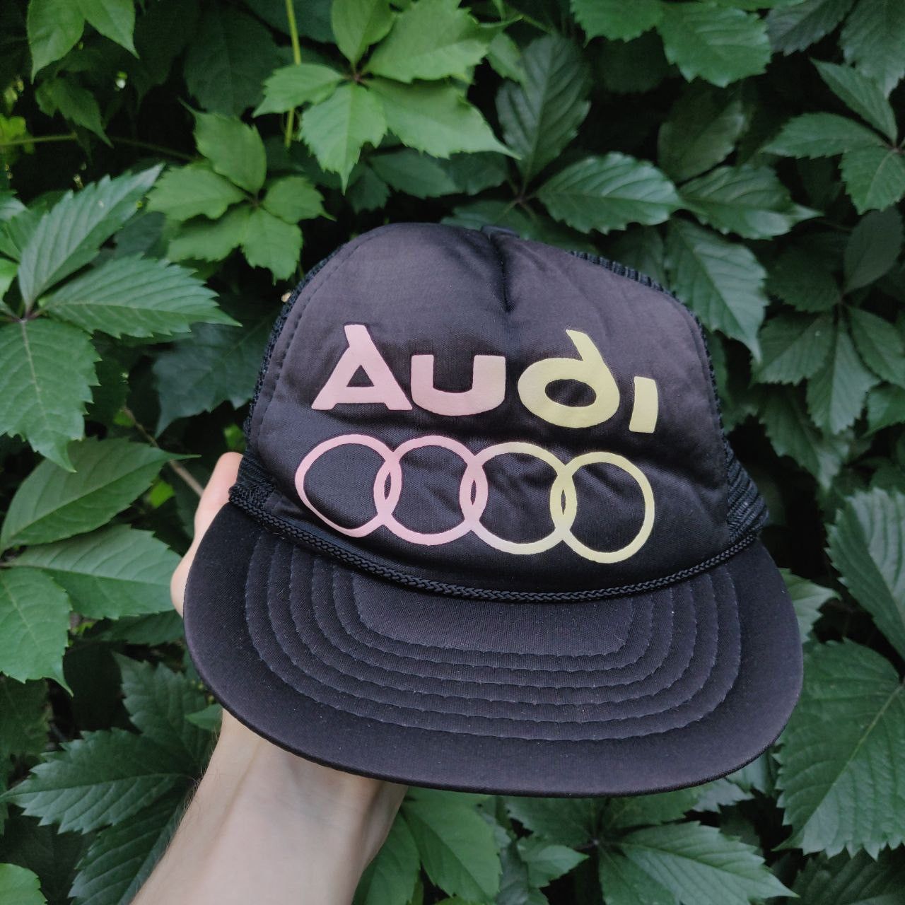 Audi Audi Vintage Trucker Hat Cap Racing Size ONE SIZE - 1 Thumbnail