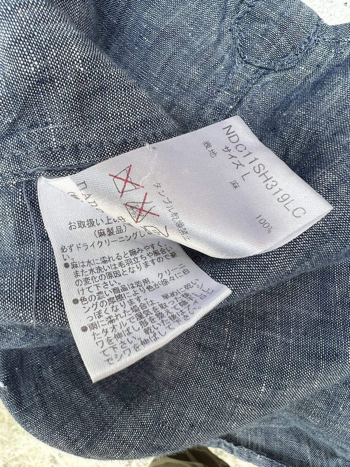 Vintage Nano Universe Japan 100% Linen Chambray Shirt Size US M / EU 48-50 / 2 - 17 Thumbnail