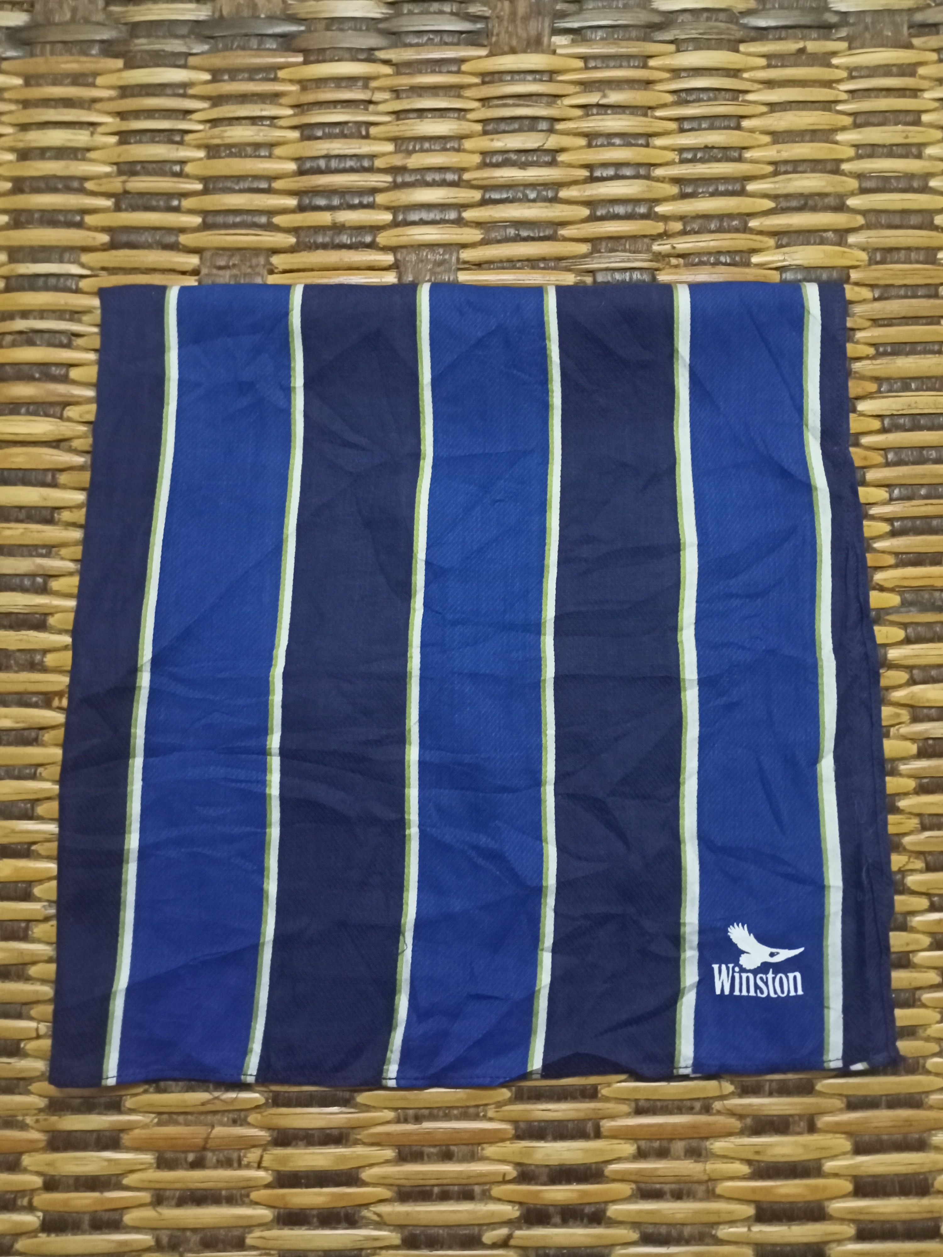 Vintage Vintage Winston Handkerchied Neckerchief Pocket Square Size ONE SIZE - 1 Thumbnail