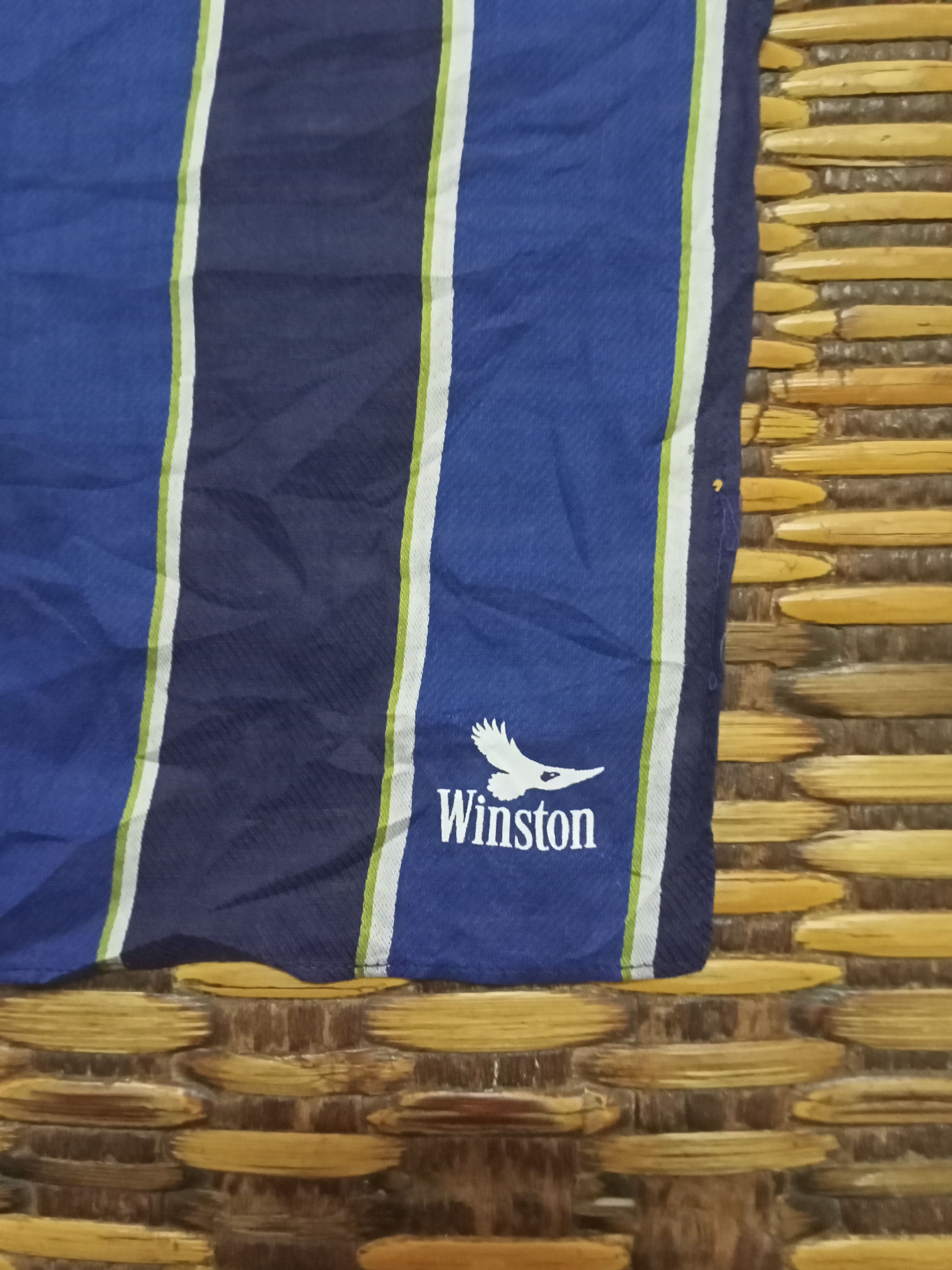Vintage Vintage Winston Handkerchied Neckerchief Pocket Square Size ONE SIZE - 4 Thumbnail
