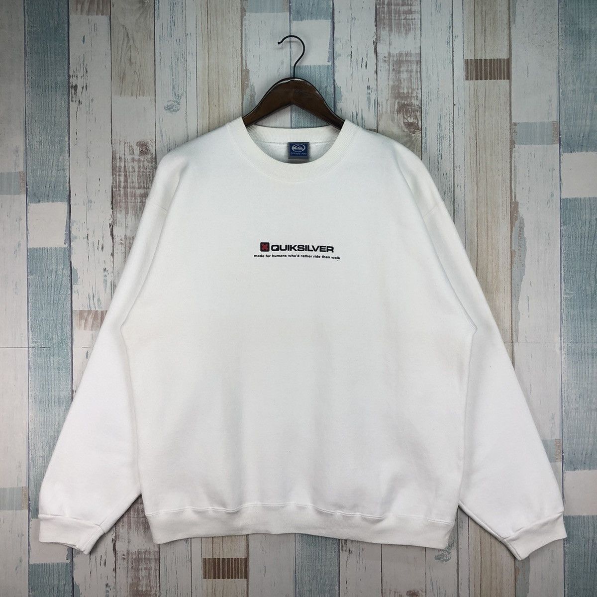 Quicksilver Vintage 90s Quicksilver Sweatshirt Made In Japan Size US L / EU 52-54 / 3 - 2 Thumbnail