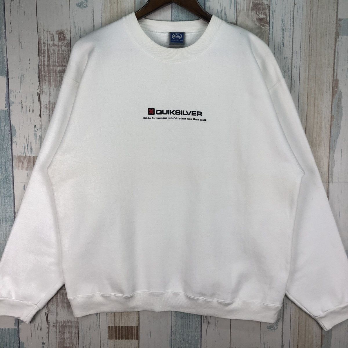 Quicksilver Vintage 90s Quicksilver Sweatshirt Made In Japan Size US L / EU 52-54 / 3 - 4 Thumbnail