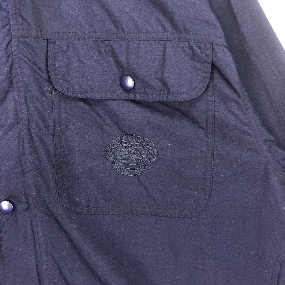 Burberry Vintage 90s Burberrys Of London Embroidery Logo Jacket Size US S / EU 44-46 / 1 - 5 Thumbnail