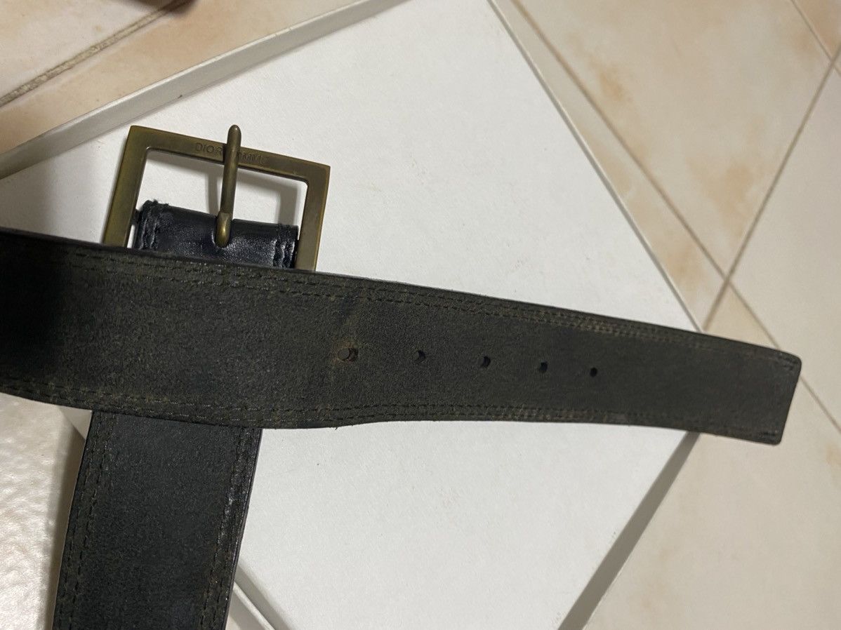 Dior Dior Homme D-Point Belt Size 34 - 6 Thumbnail