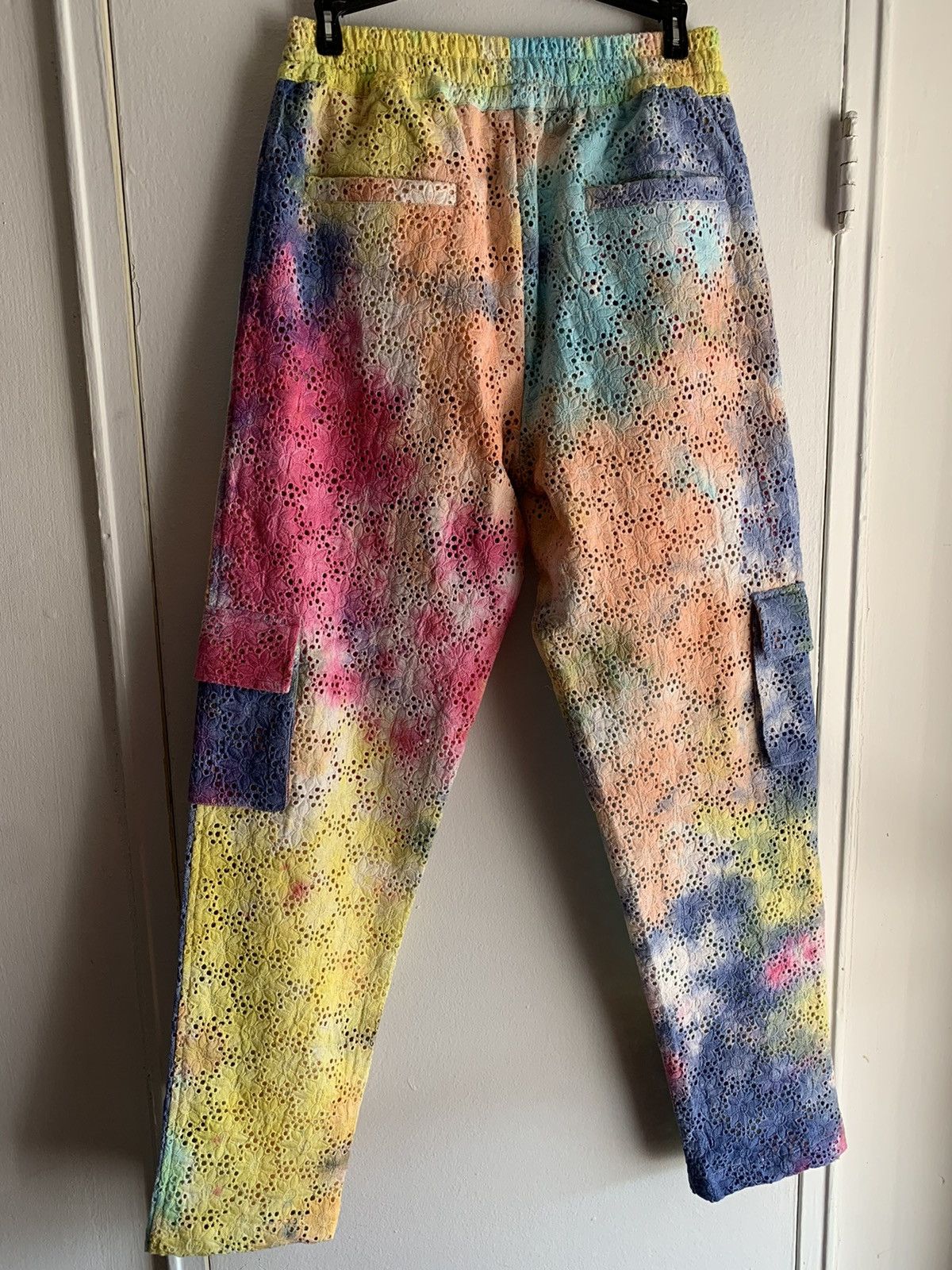 Other Perte D’ego tie dye Psychedelic cargo pant & jacket set Size US 31 - 3 Thumbnail