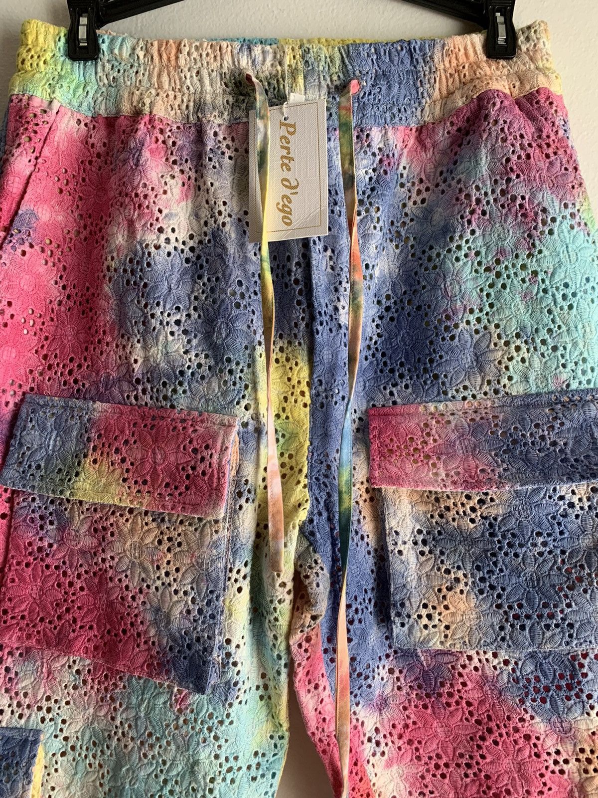Other Perte D’ego tie dye Psychedelic cargo pant & jacket set Size US 31 - 8 Thumbnail