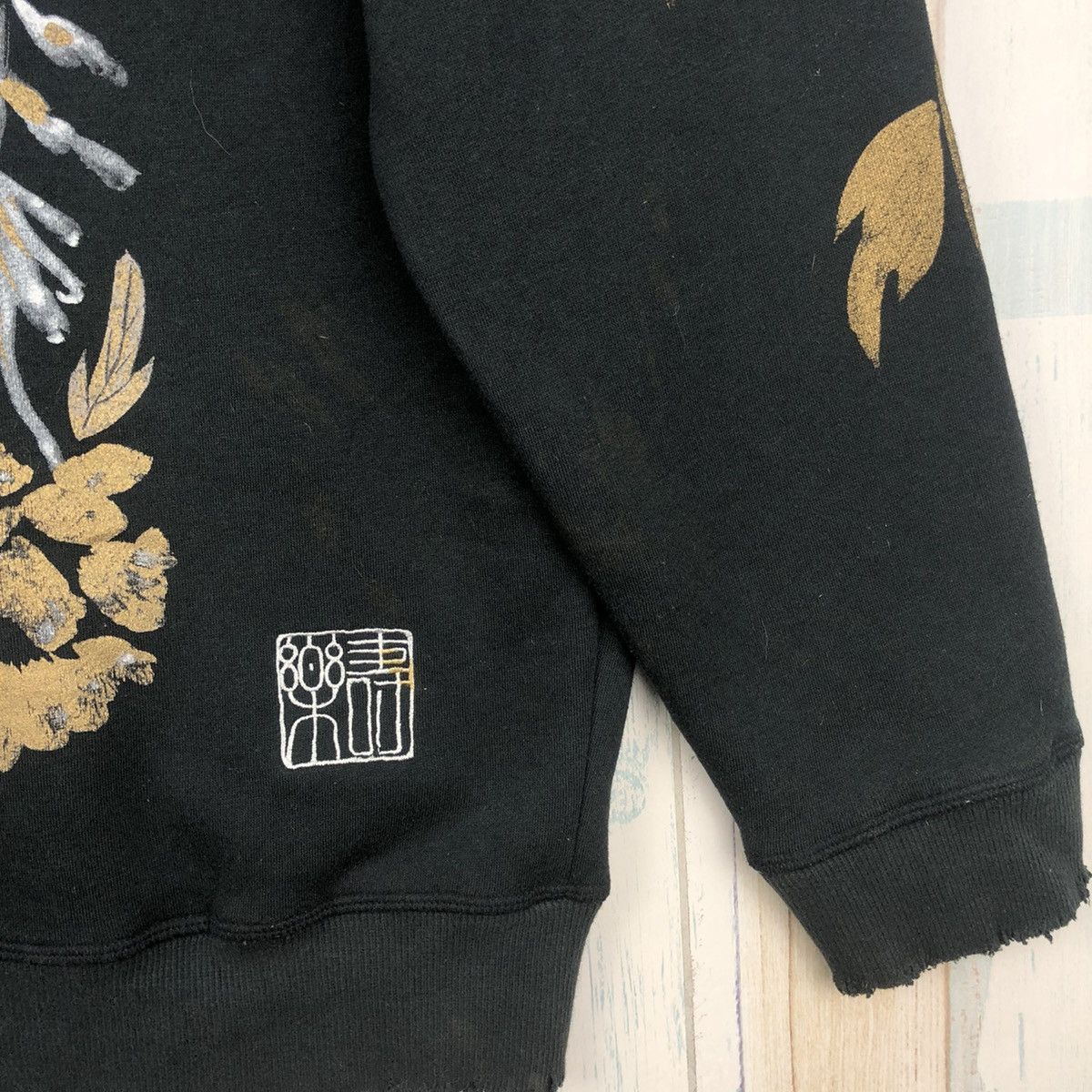 Japanese Brand Vintage Juraku Sukajan Hoodie Seditionaries Rare Design Size US L / EU 52-54 / 3 - 14 Thumbnail