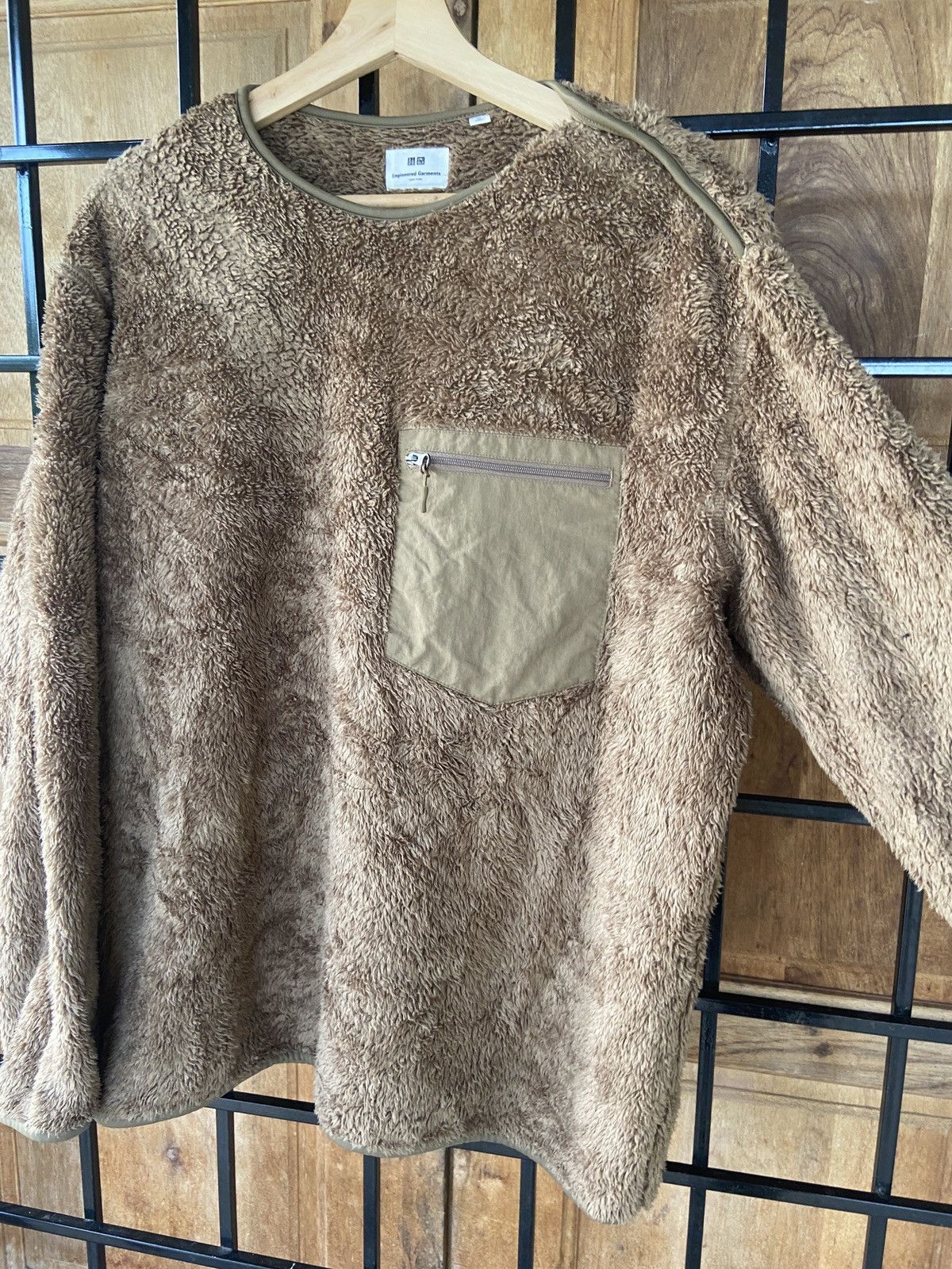 Engineered Garments × Japanese Brand × Uniqlo Engineered Garments Uniqlo Fluffy Yarn Fleece Sweater Size US XL / EU 56 / 4 - 4 Thumbnail