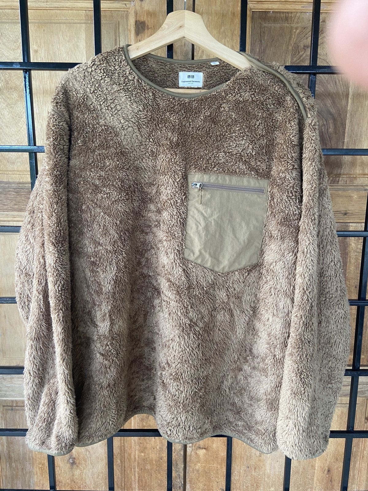 Engineered Garments × Japanese Brand × Uniqlo Engineered Garments Uniqlo Fluffy Yarn Fleece Sweater Size US XL / EU 56 / 4 - 1 Thumbnail