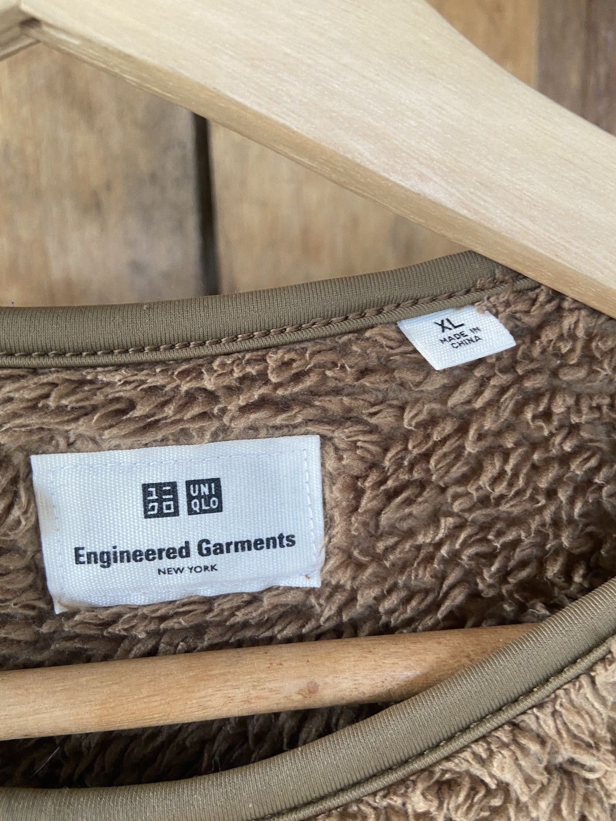 Engineered Garments × Japanese Brand × Uniqlo Engineered Garments Uniqlo Fluffy Yarn Fleece Sweater Size US XL / EU 56 / 4 - 5 Thumbnail