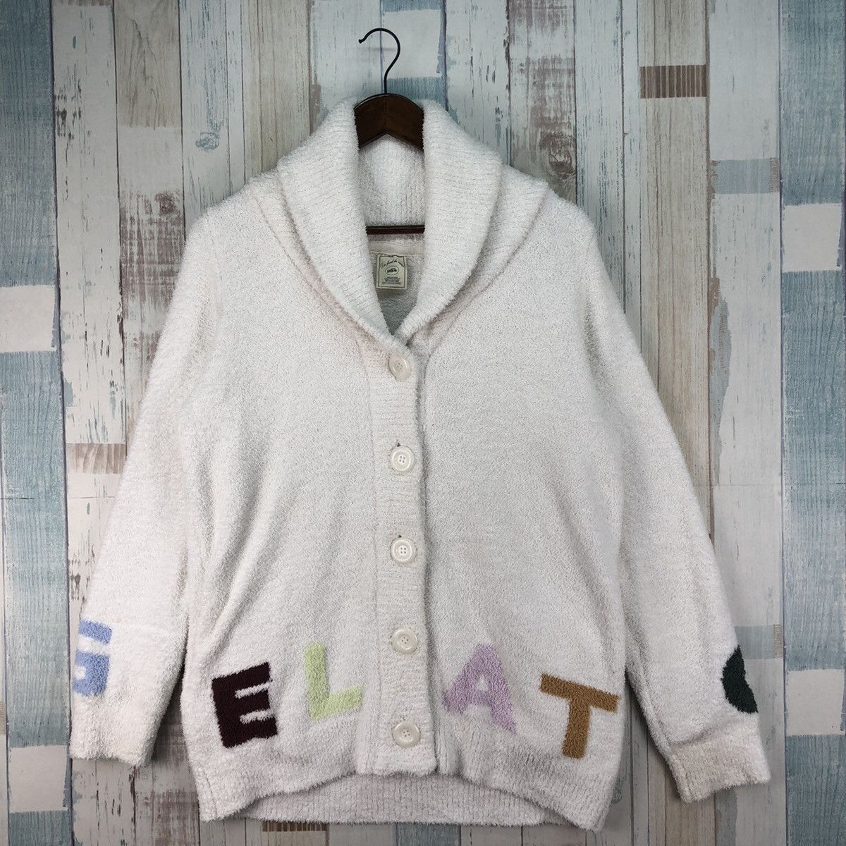 Japanese Brand Vintage Gelato Pique Knitwear Cardigan Size US M / EU 48-50 / 2 - 1 Thumbnail