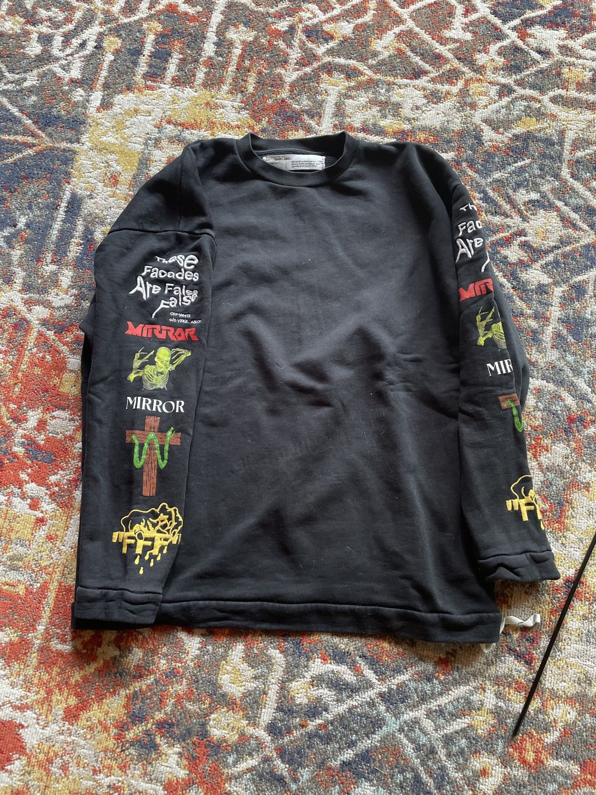 Hoodie Clearance Off White Mix Rock Hoodie Buy Sweatshirts Hoodies