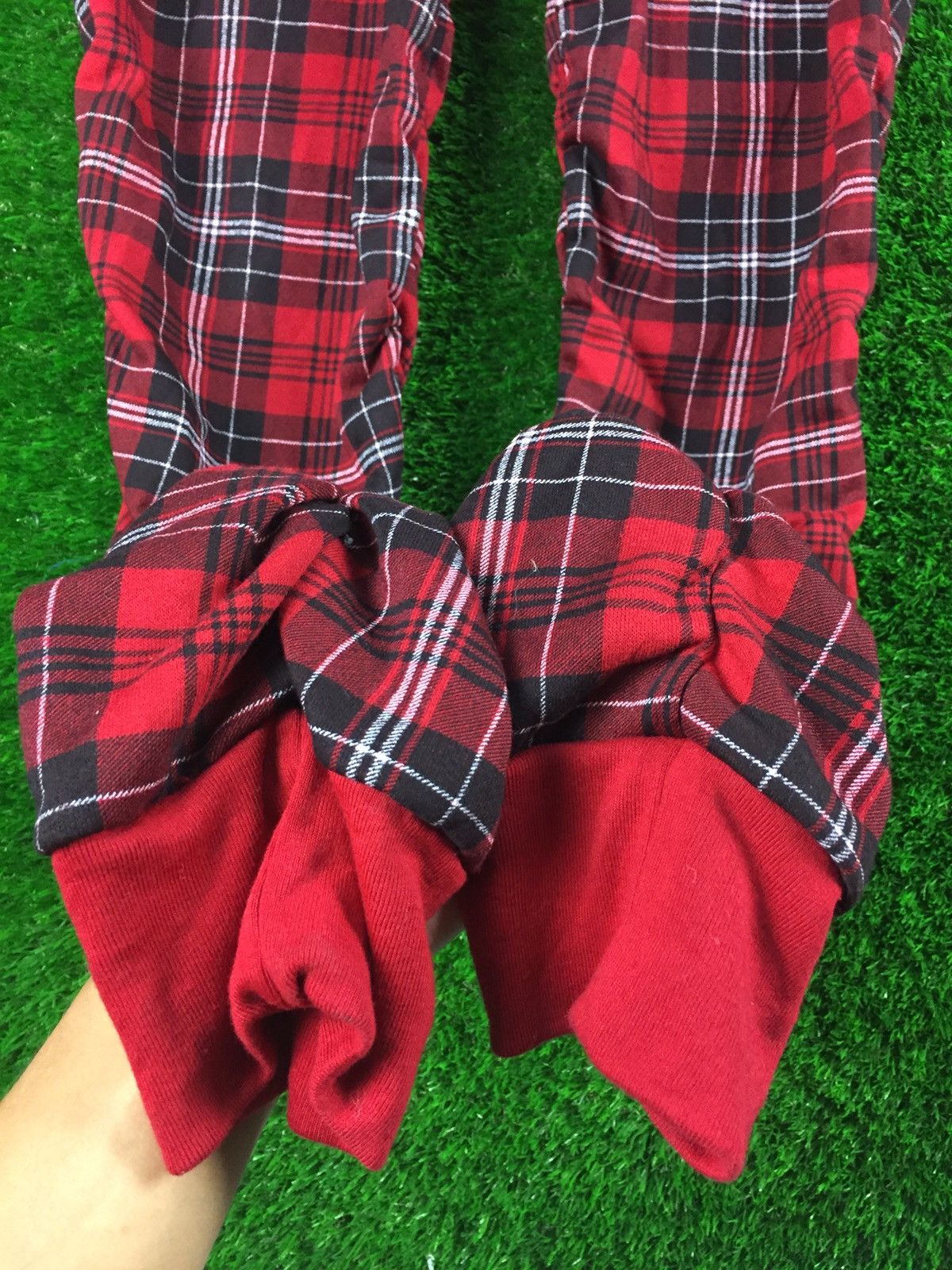 Japanese Brand ❗️RARE❗️Japanese Brand Pants Tartan Punk Design Size US 32 / EU 48 - 9 Thumbnail