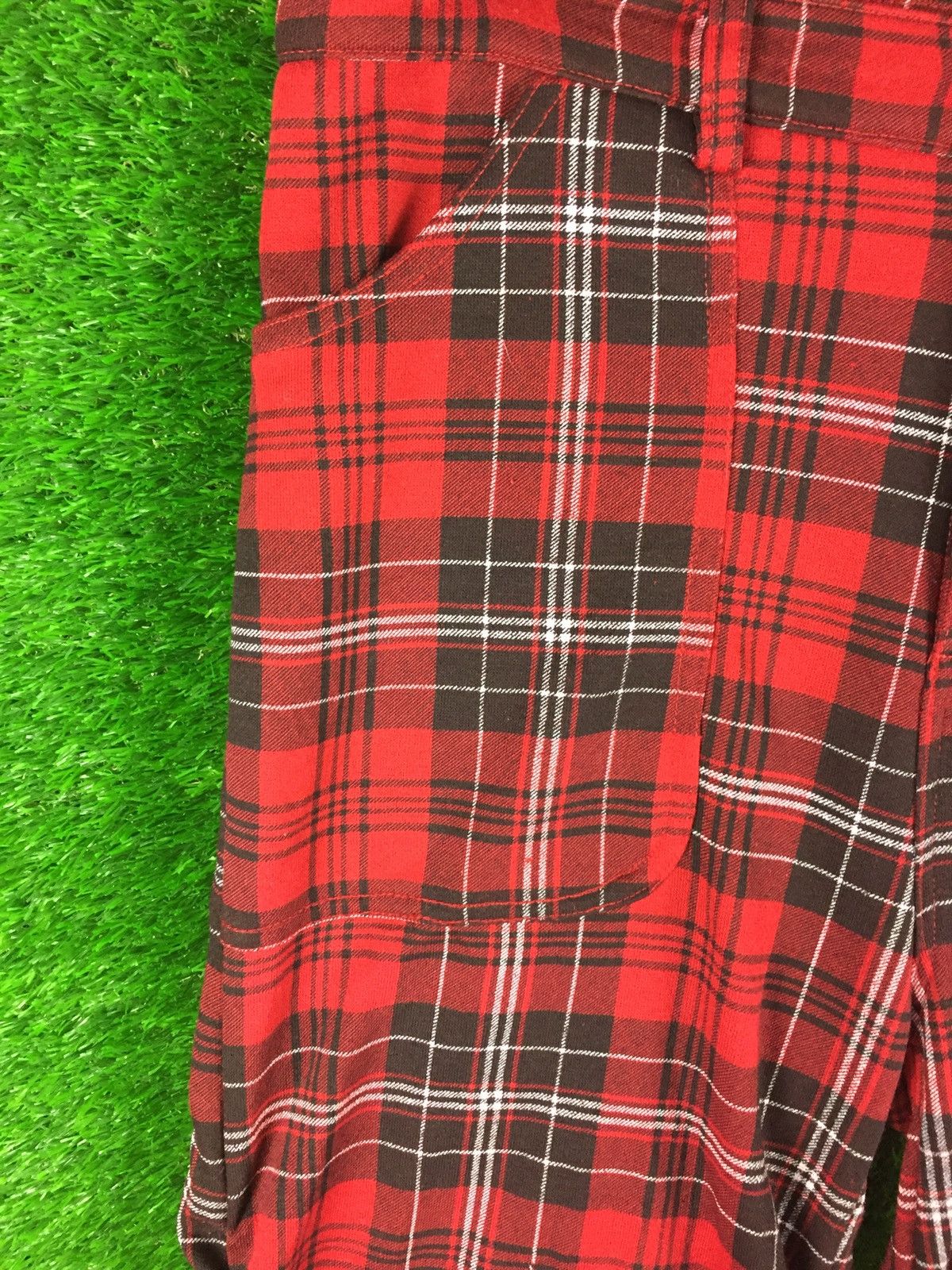 Japanese Brand ❗️RARE❗️Japanese Brand Pants Tartan Punk Design Size US 32 / EU 48 - 5 Thumbnail