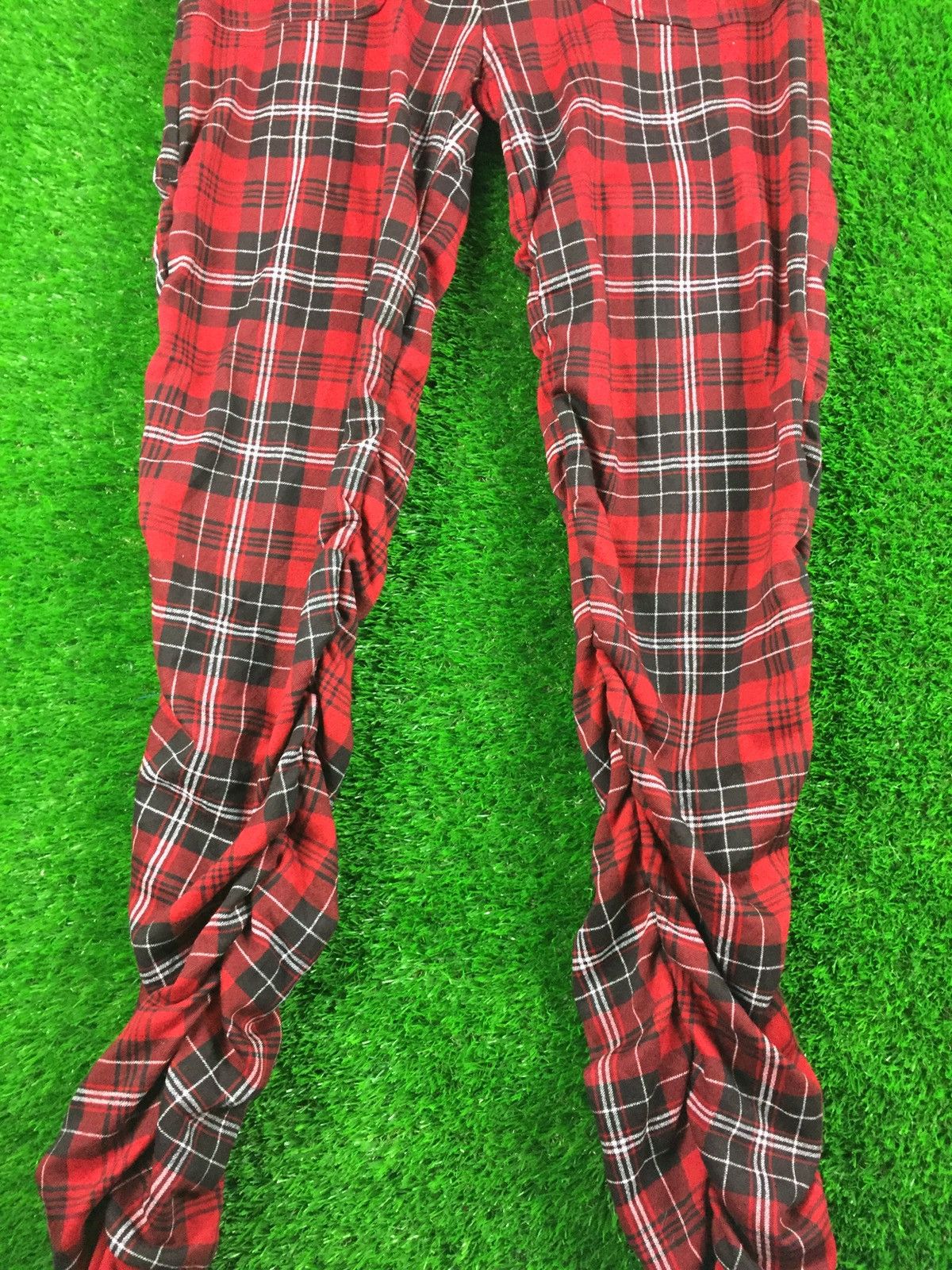 Japanese Brand ❗️RARE❗️Japanese Brand Pants Tartan Punk Design Size US 32 / EU 48 - 7 Thumbnail