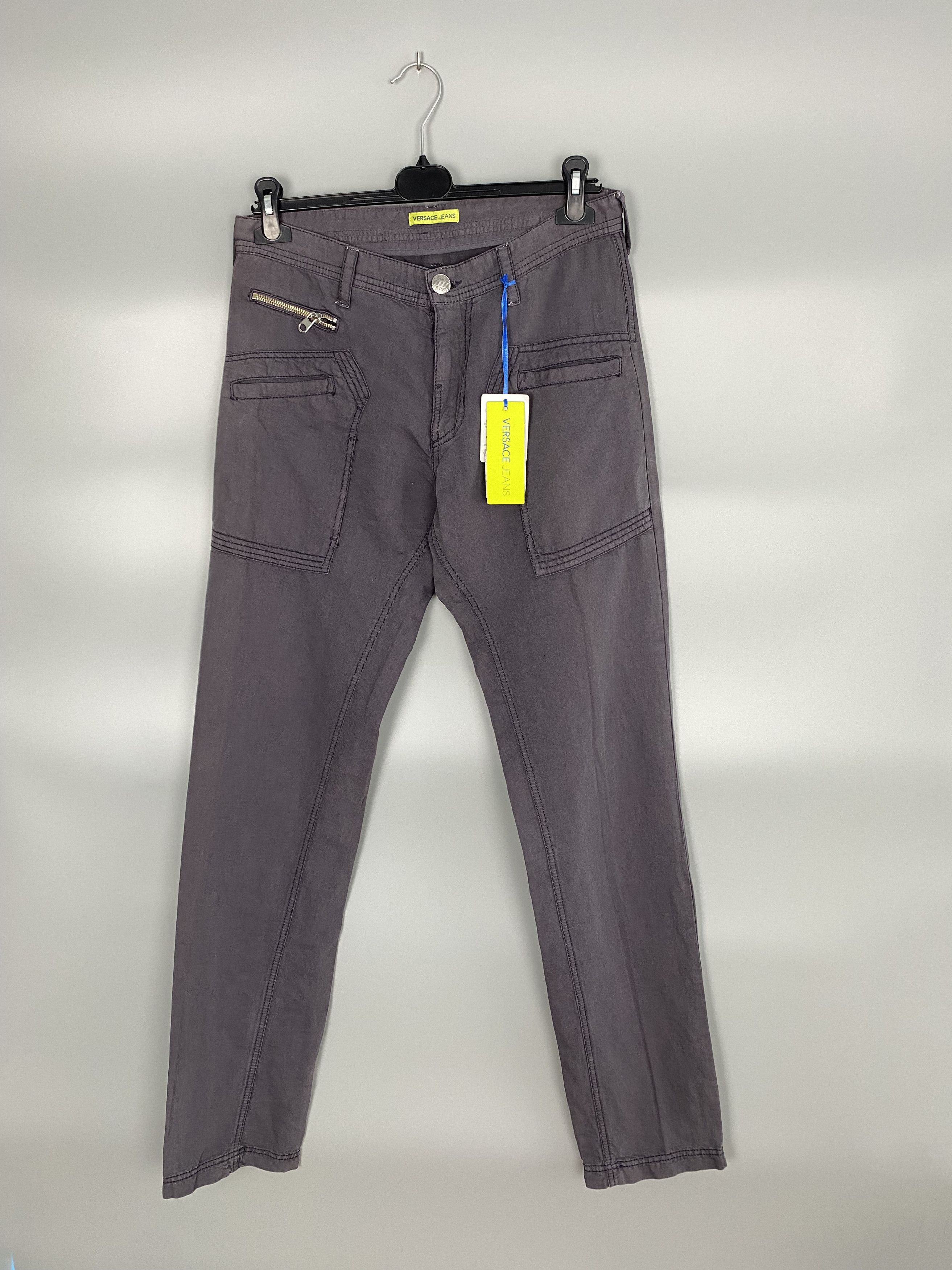 Versace NWT Versace Jeans Cargo Pant Cotton Linen Size 44 Size US 29 - 6 Thumbnail