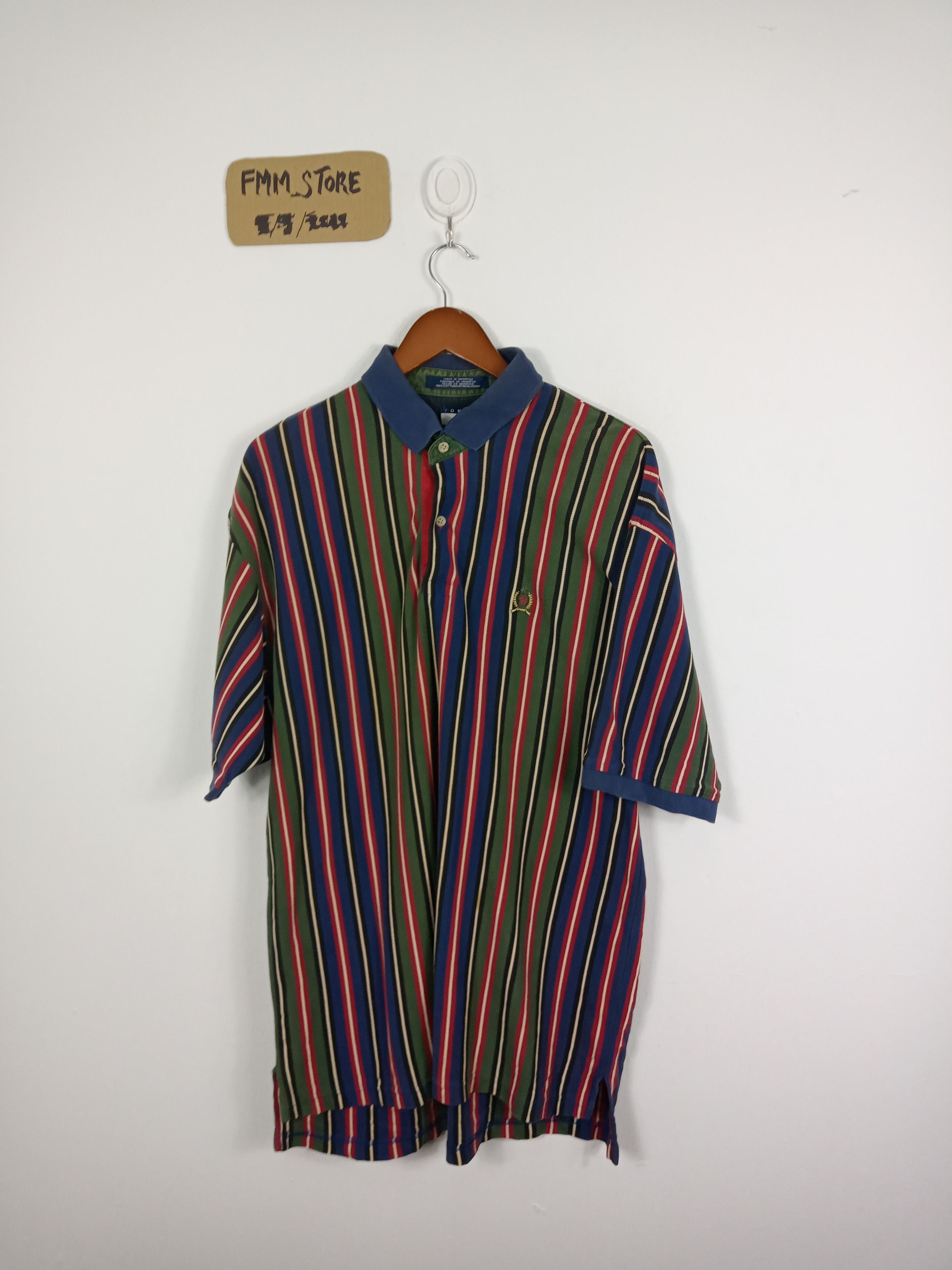 Tommy Hilfiger × Vintage Vintage Tommy Hilfiger Polo Shirt Size US XL / EU 56 / 4 - 1 Thumbnail