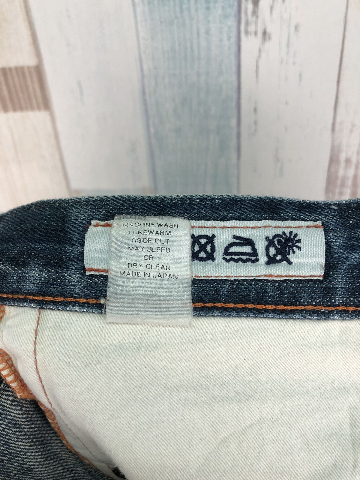 Japanese Brand Vintage Kato Denim Jeans Rare Design Made In Japan Size US 33 - 15 Thumbnail