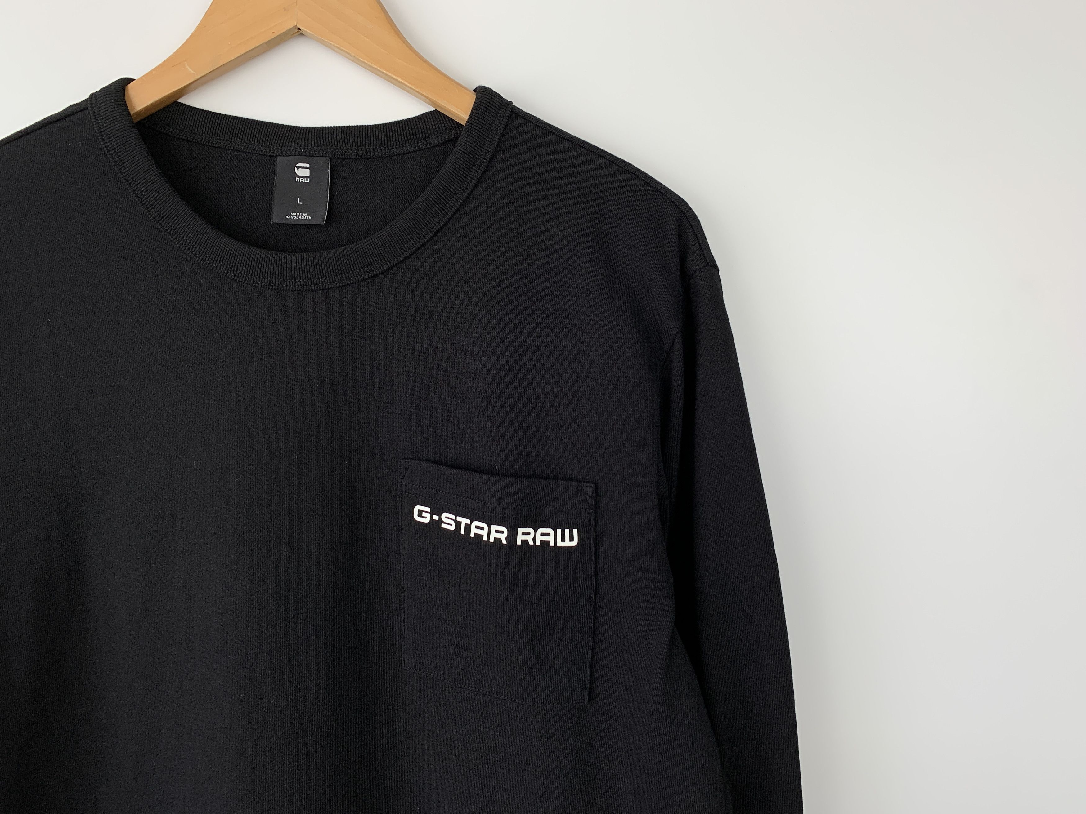 G-Star G-Star RAW Swando Art Long Sleeve Shirt Sweatshirt Black Size US L / EU 52-54 / 3 - 4 Thumbnail