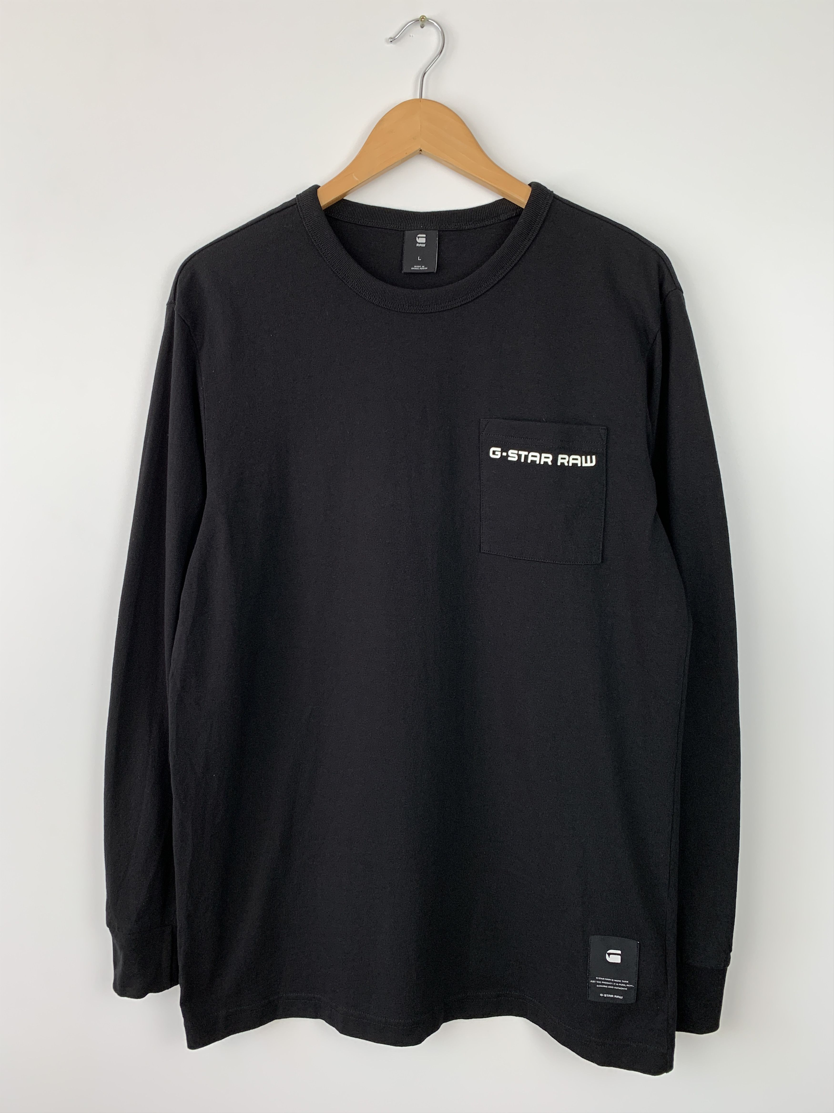 G-Star G-Star RAW Swando Art Long Sleeve Shirt Sweatshirt Black Size US L / EU 52-54 / 3 - 1 Thumbnail