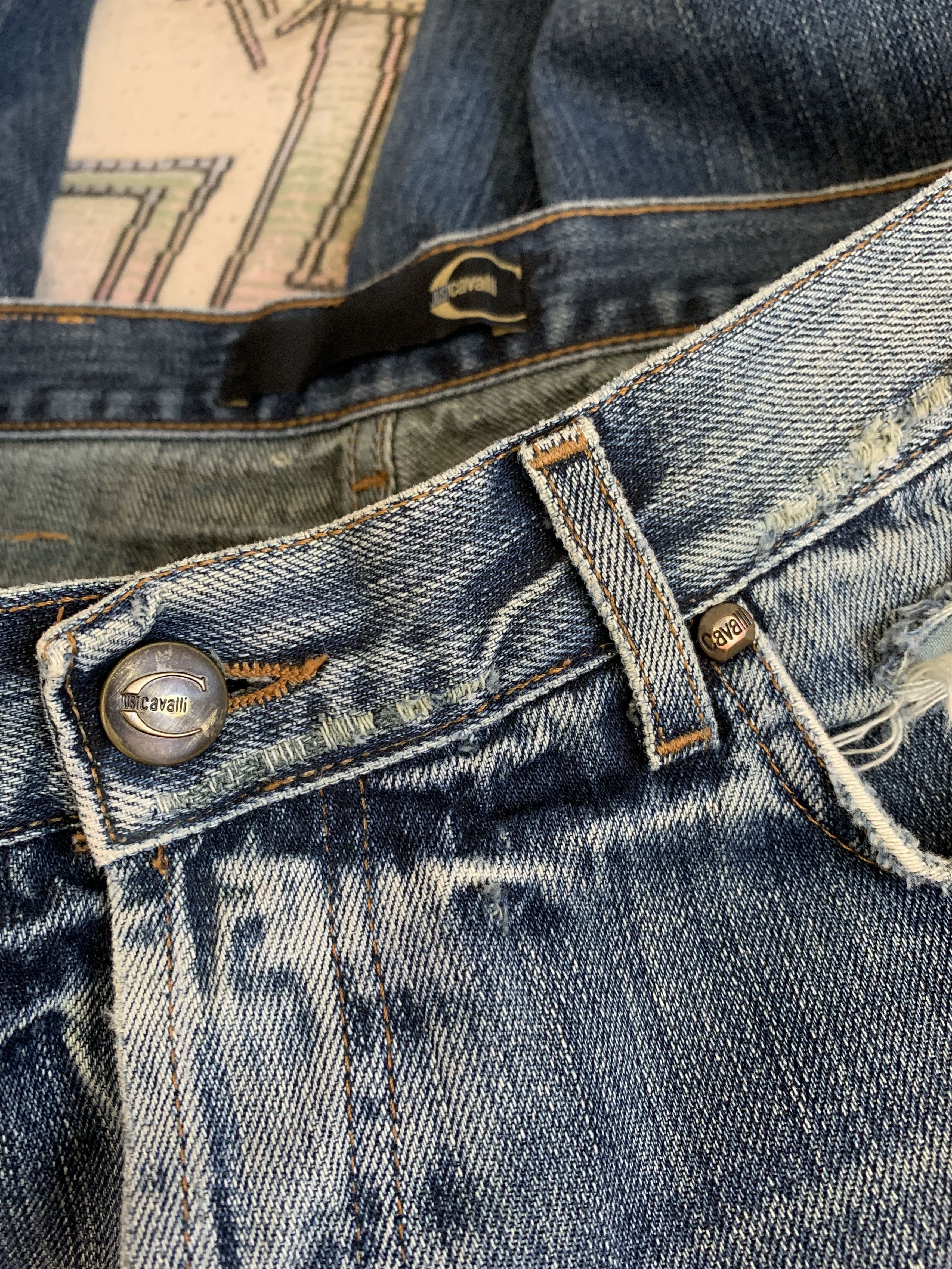Just Cavalli × Vintage Vintage Just Cavalli Flared Jeans Size 35/49 Size US 35 - 10 Thumbnail