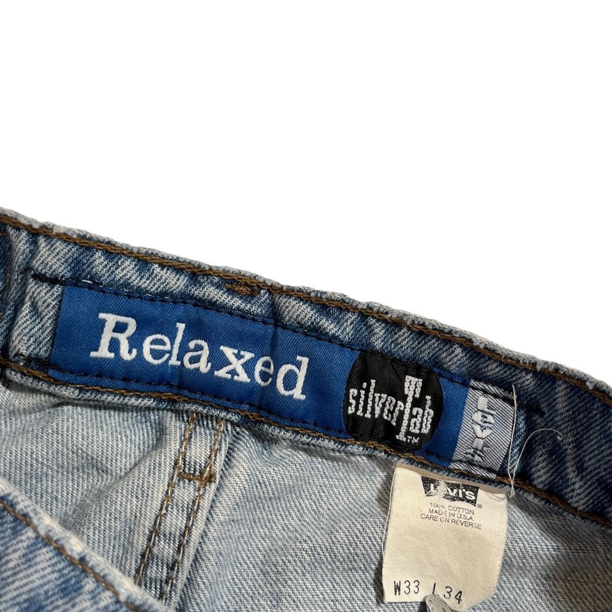 Levi's × Vintage Vintage Levi’s Silvertab Relaxed Shorts Size US 33 - 2 Thumbnail