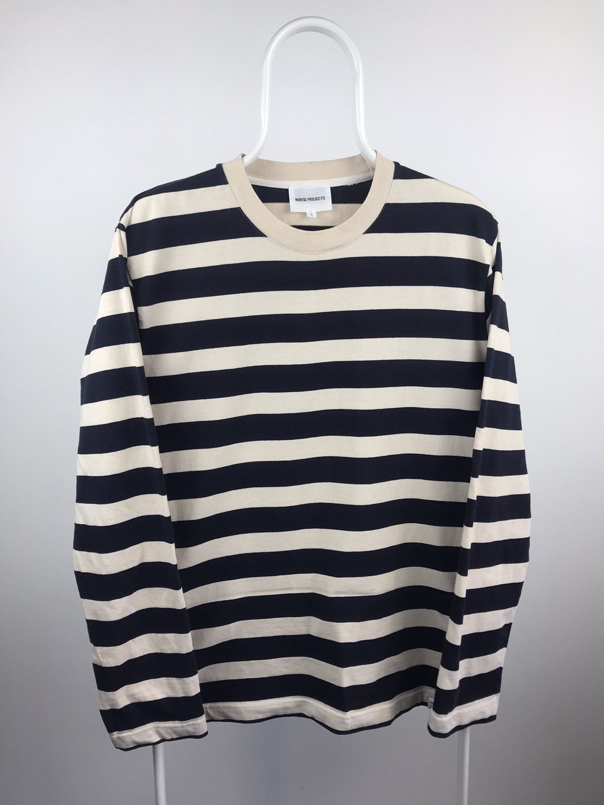 Norse Projects Norse Projects Stpriped Longsleeve Johannes Rugby Stripe ...