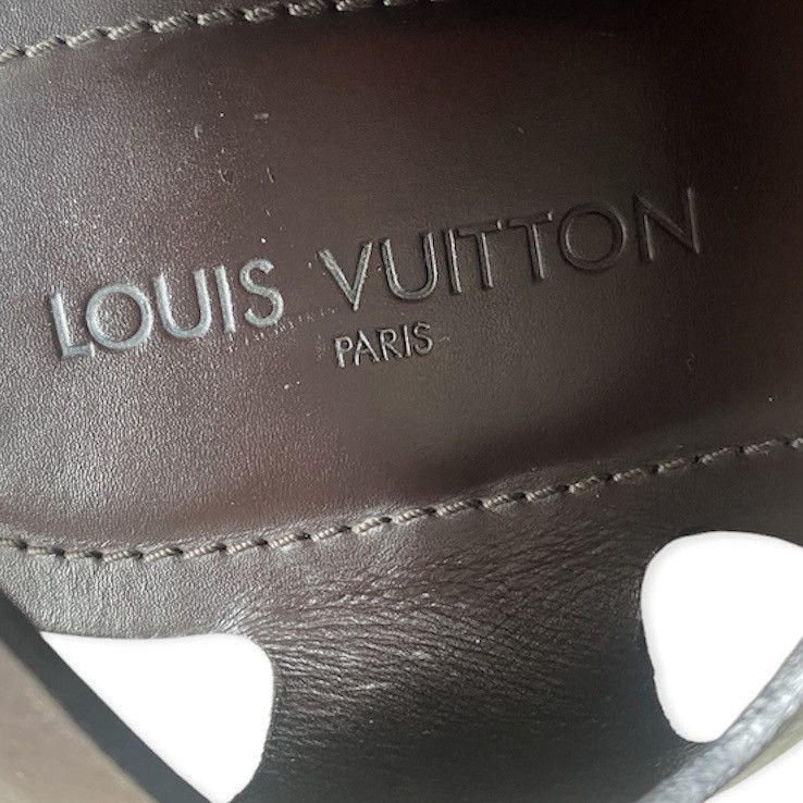 Kim Jones × Louis Vuitton Runway SS12 Leather Sandals Size US 9 / EU 42 - 7 Thumbnail