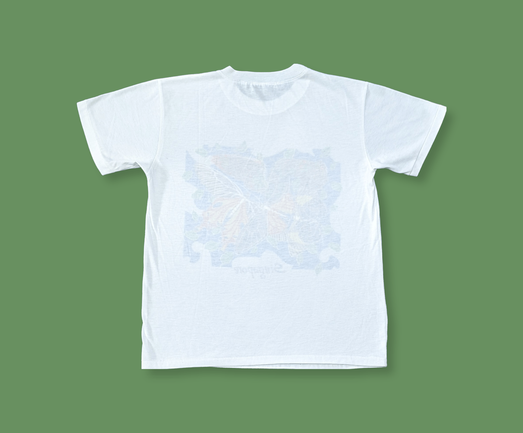Habitat × Vintage Vintage 70s 80s Singapore Butterflies Nature Art T shirt Size US S / EU 44-46 / 1 - 3 Thumbnail