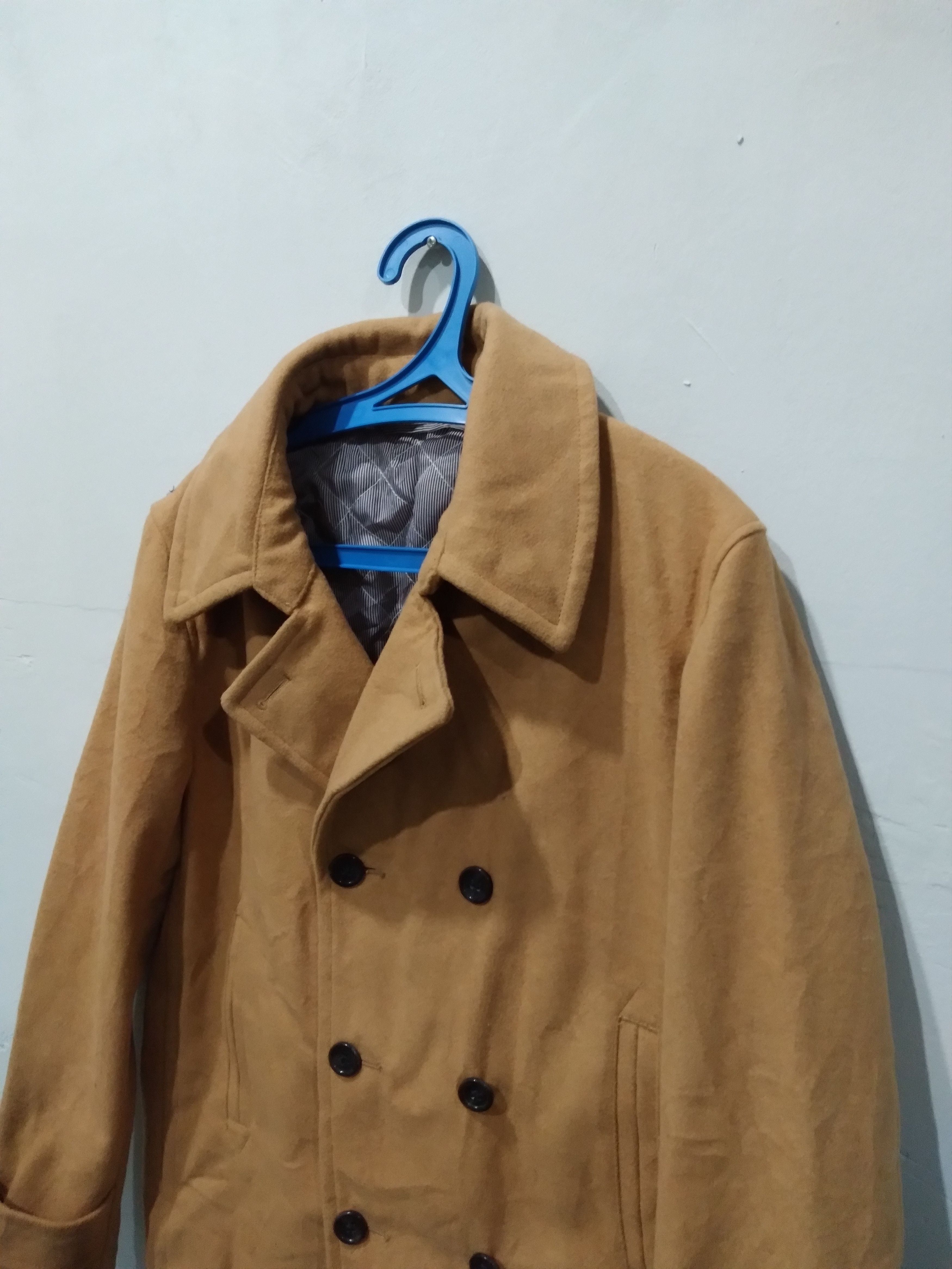Japanese Brand GU Double Collar Wool Gents Jackets Size US M / EU 48-50 / 2 - 3 Thumbnail