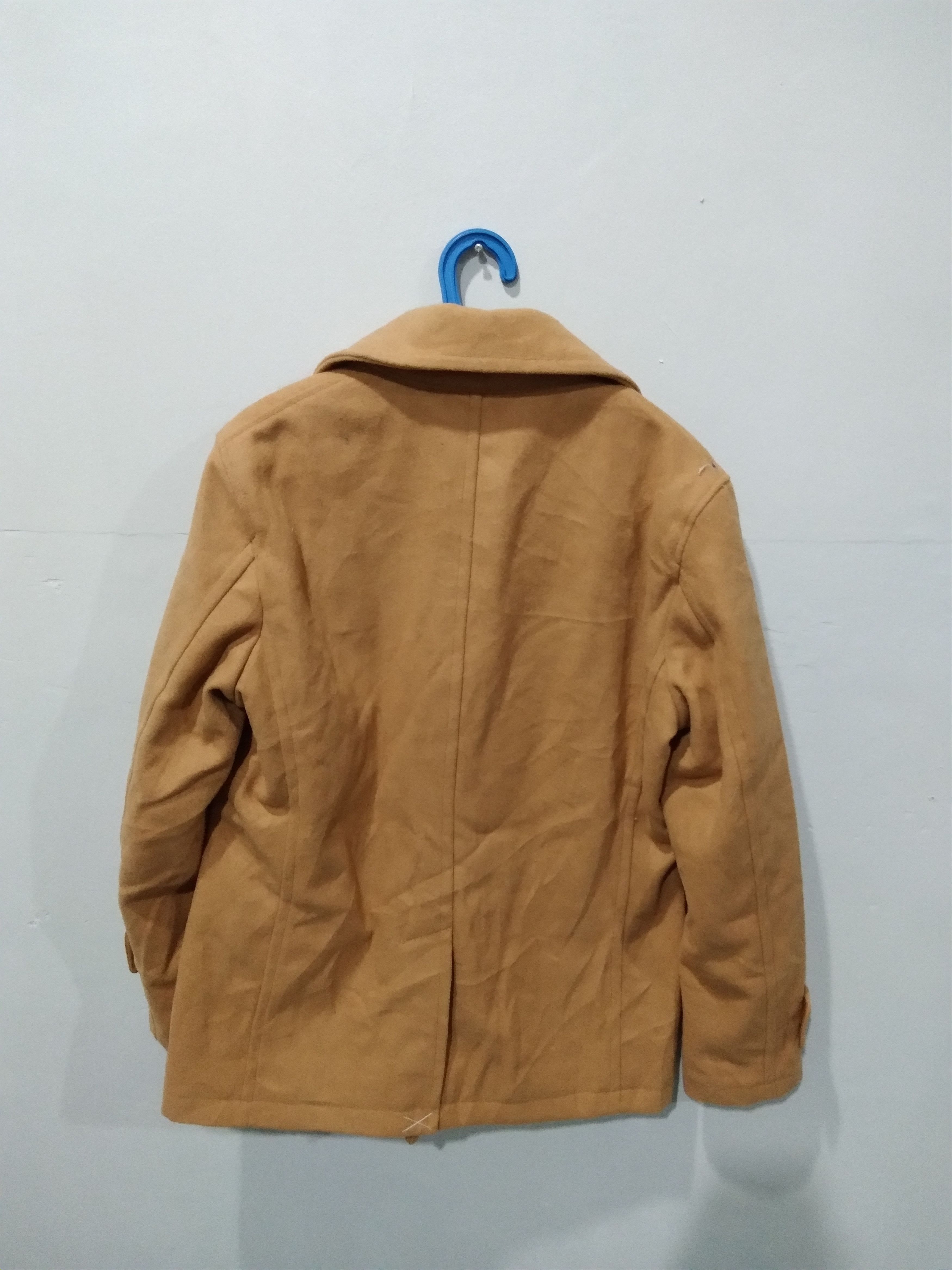 Japanese Brand GU Double Collar Wool Gents Jackets Size US M / EU 48-50 / 2 - 4 Thumbnail