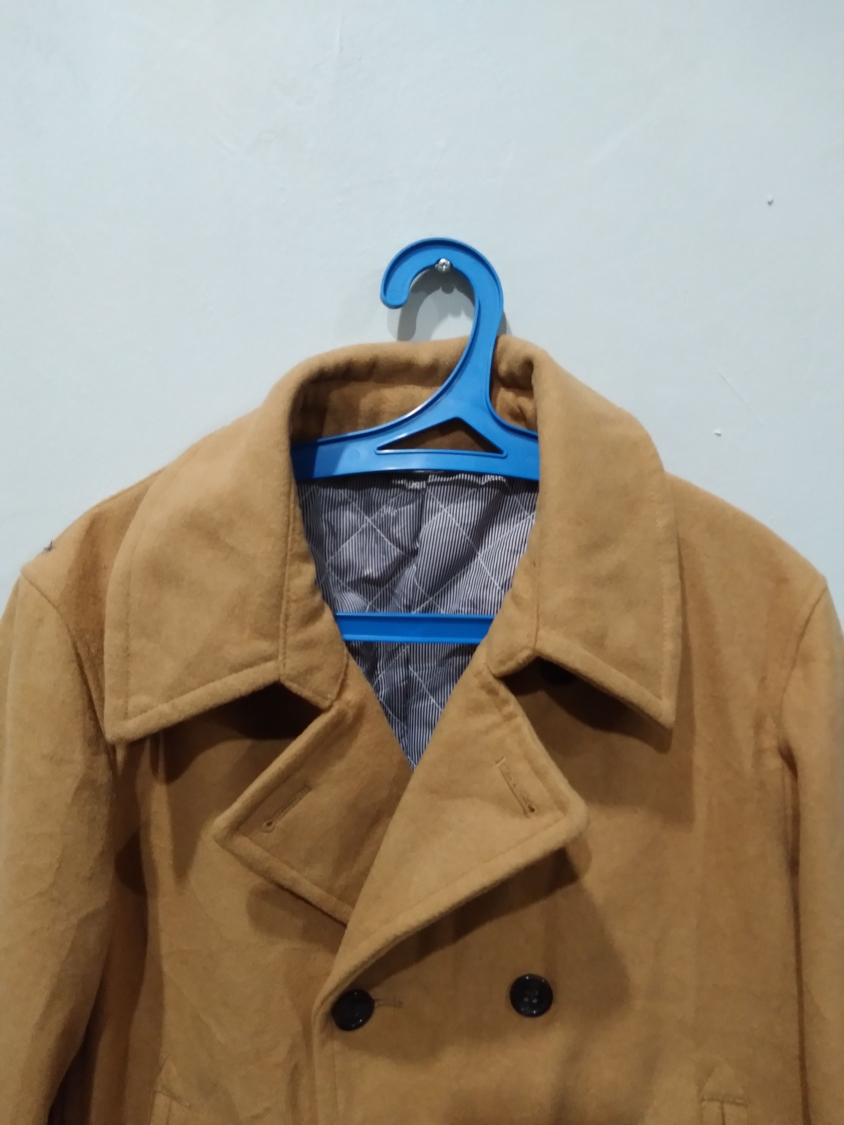 Japanese Brand GU Double Collar Wool Gents Jackets Size US M / EU 48-50 / 2 - 5 Thumbnail