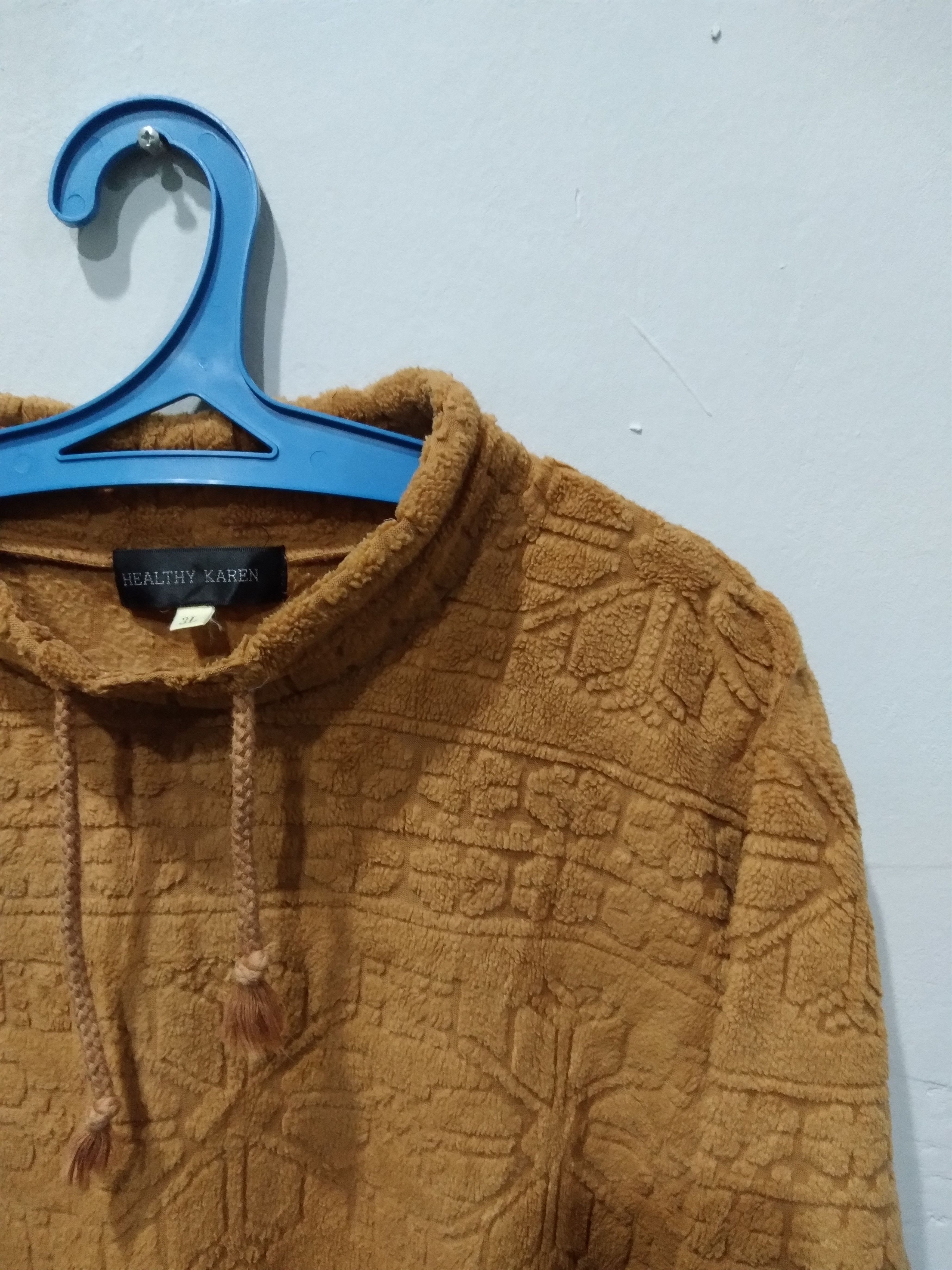 Japanese Brand Healthy Karen Aztec Motive Oversized Pullover Sweater Size US XL / EU 56 / 4 - 3 Thumbnail