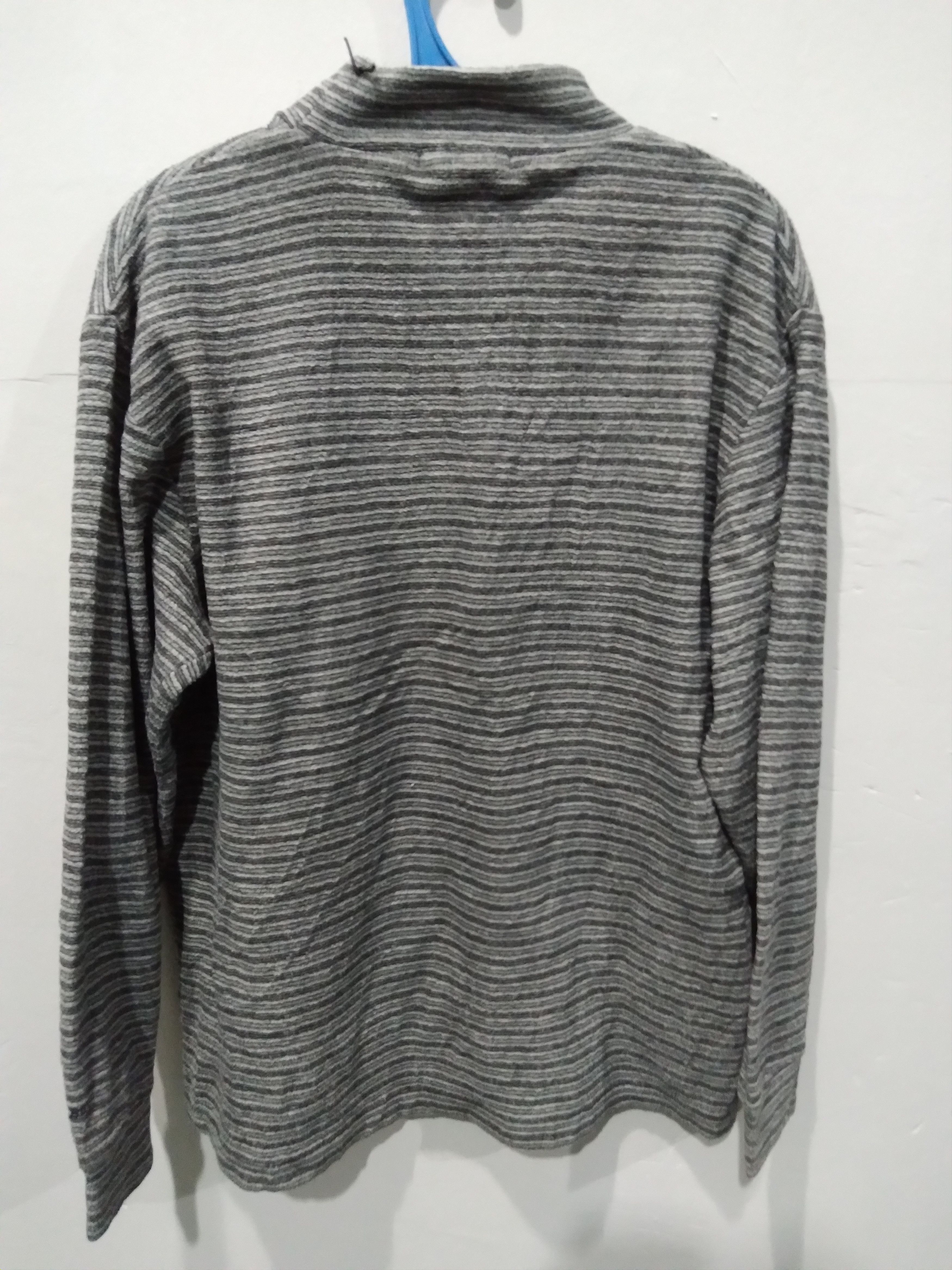 Playboy Vintage Playboy Striped Pocketed Pullover LS Tee Size US M / EU 48-50 / 2 - 2 Thumbnail