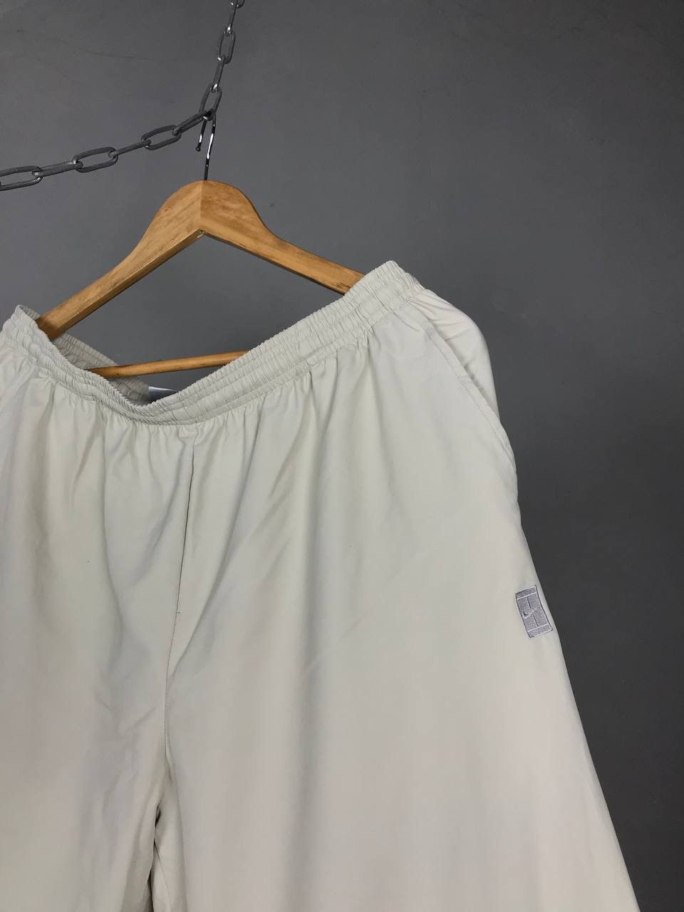 Vintage Nike Court swoosh streetwear vintage sweatpants Size US 36 / EU 52 - 2 Thumbnail