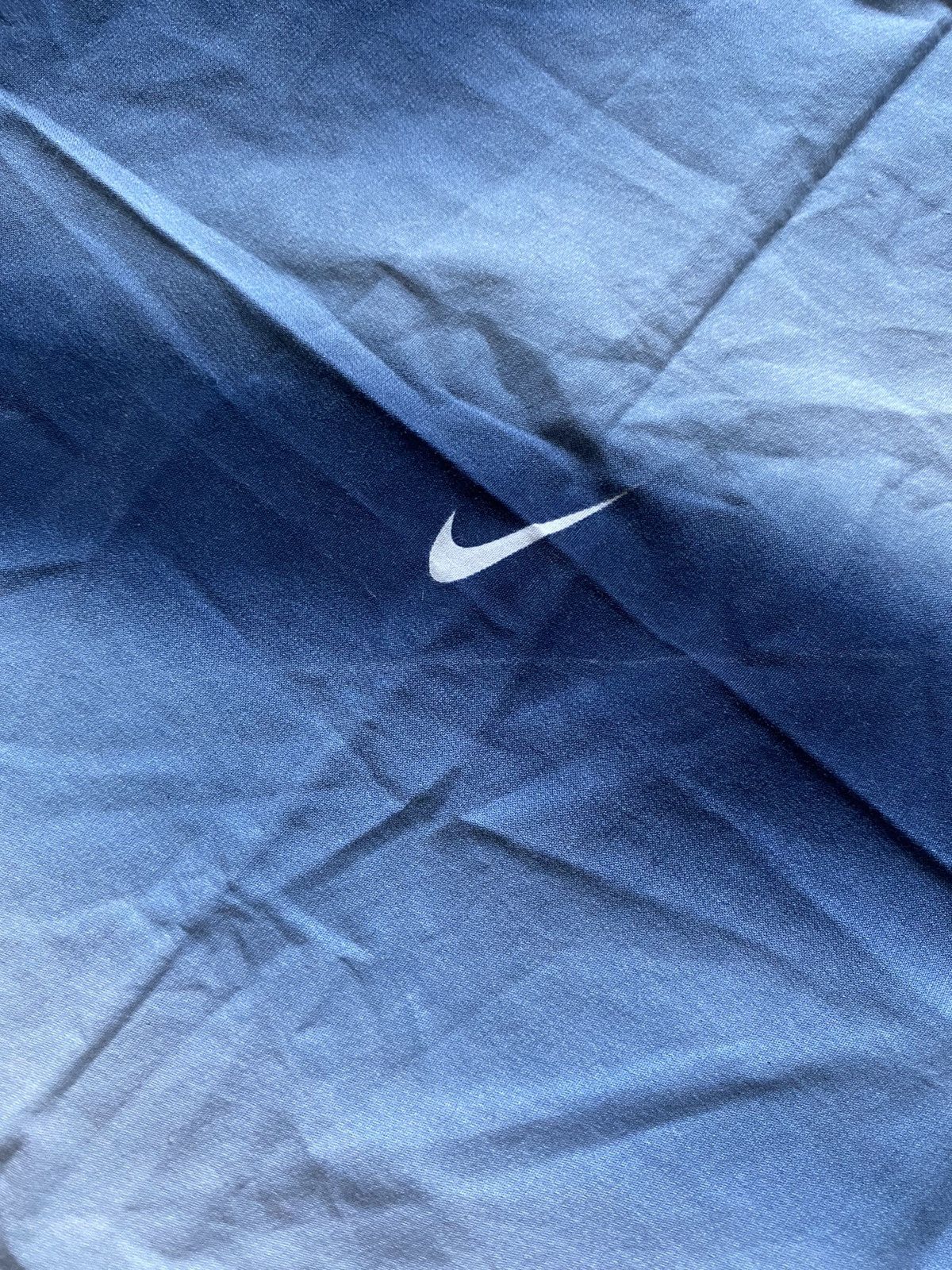 Nike × Vintage Nike Vintage 00s Y2K Bandana Face Mask Center Swoosh Rare Size ONE SIZE - 2 Thumbnail