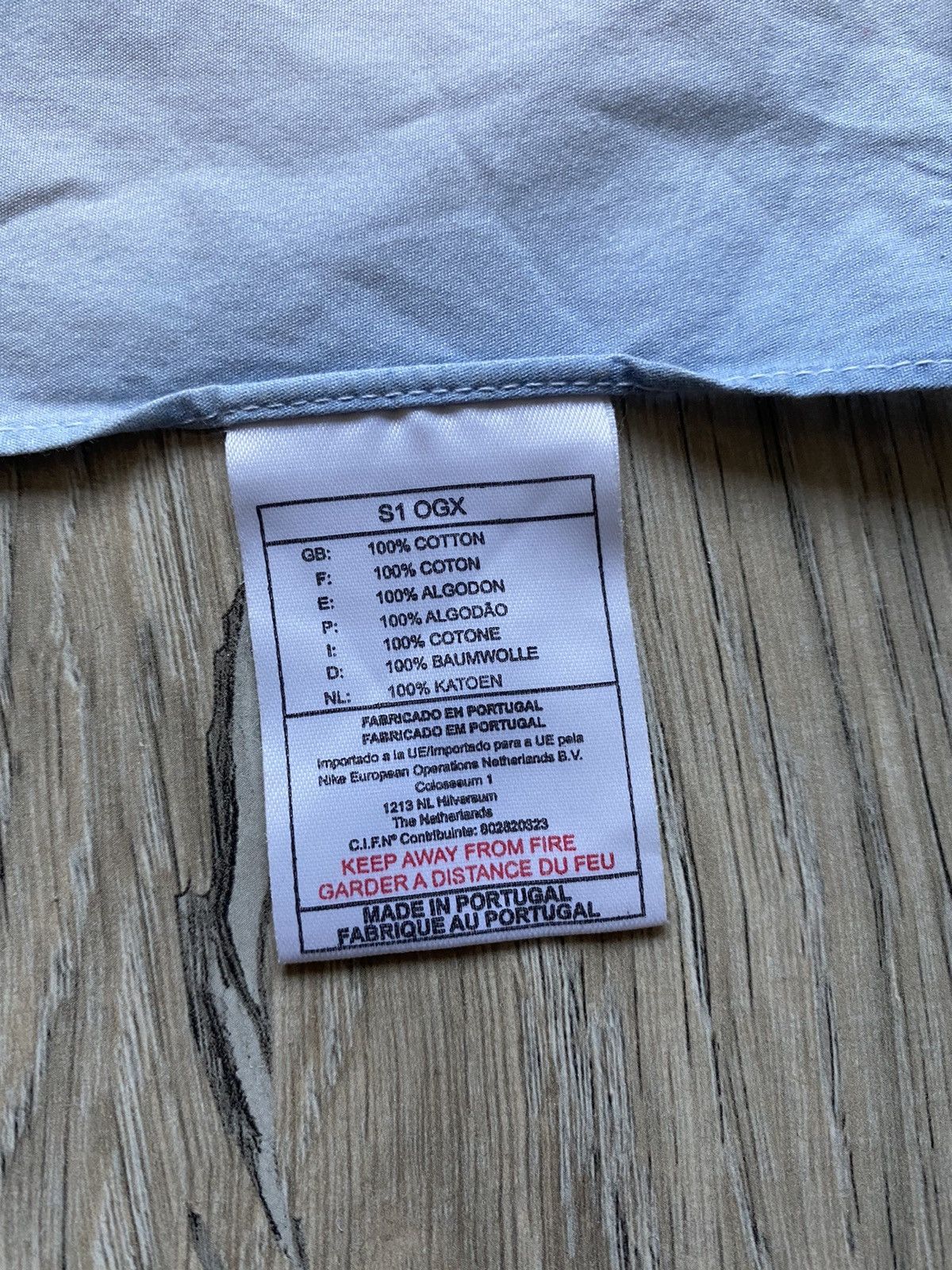 Nike × Vintage Nike Vintage 00s Y2K Bandana Face Mask Center Swoosh Rare Size ONE SIZE - 3 Thumbnail