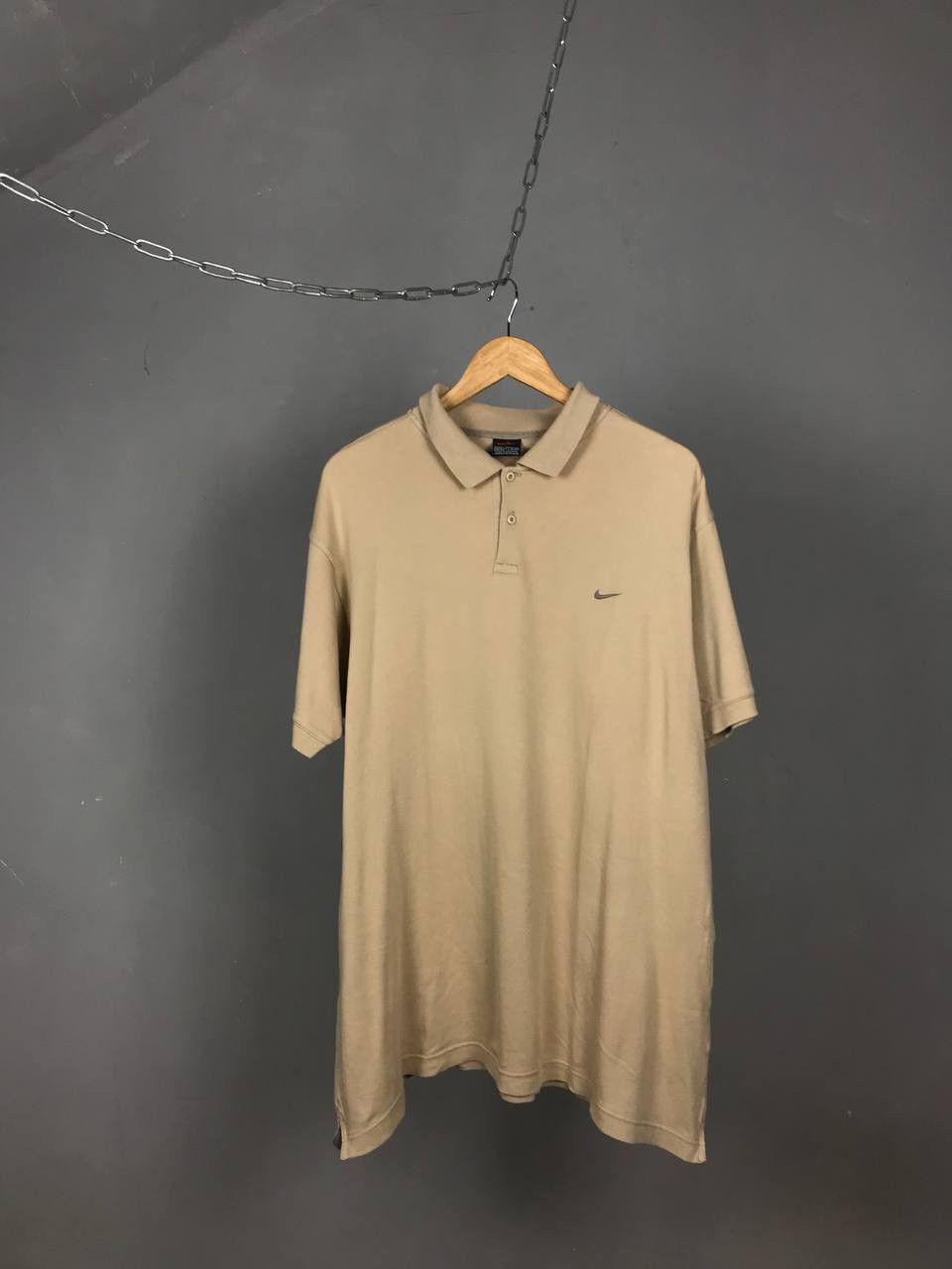 Nike × Vintage Nike swoosh streetwear vintage polo tee Size US XL / EU 56 / 4 - 1 Thumbnail
