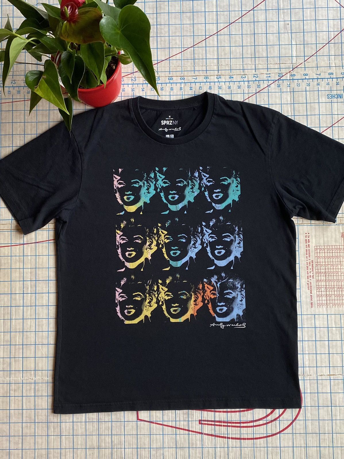Andy Warhol × Uniqlo Uniqlo x Andy Warhol Marilyn Diptych Painting Tee Size US M / EU 48-50 / 2 - 1 Thumbnail