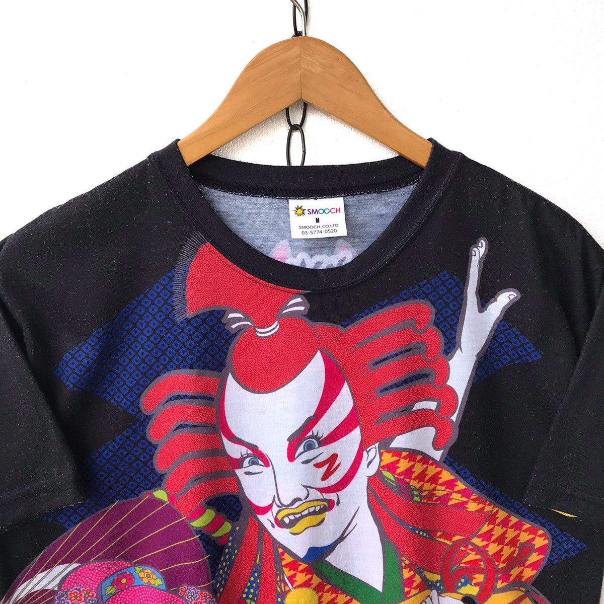 Japanese Brand Vtg Sukajan Samurai Geisha Overprint SS Tshirt Size US M / EU 48-50 / 2 - 2 Thumbnail